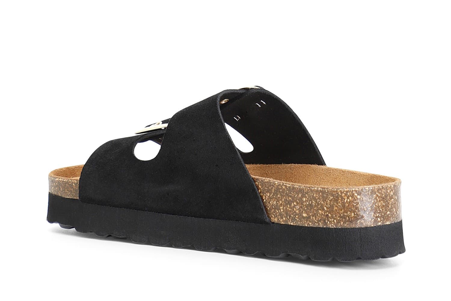 CIABATTA IN PELLE CON FIBBIE in Ciabatte moda 3A Moda Mare Sport - Bellaria Igea Marina, commercioVirtuoso.it