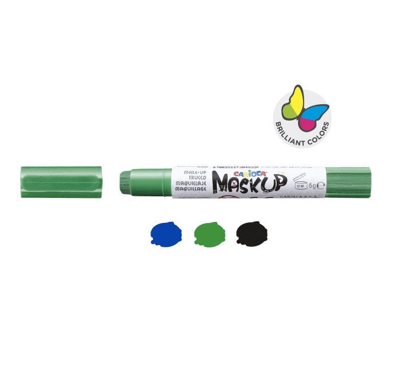 Carioca Mask Up Monster, Truccabimbi Kit per Bambini e Bambine, 3 Colori e 2 Tutorial in Trucchi Cartospedia - Napoli, commercioVirtuoso.it