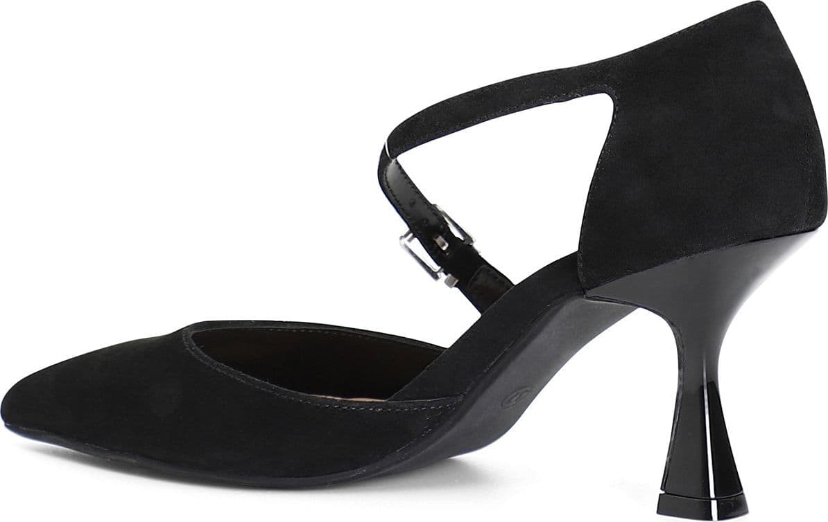 DÉCOLLETÉ IN CAMOSCIO CON INCROCIO in Scarpe col tacco 3A Moda Mare Sport - Bellaria Igea Marina, commercioVirtuoso.it