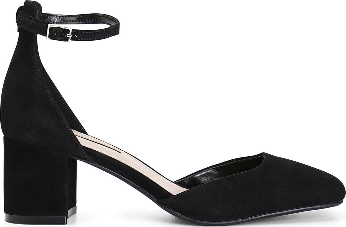 DÉCOLLETÉ IN CAMOSCIO CON CINTURINO ALLA CAVIGLIA in Scarpe col tacco 3A Moda Mare Sport - Bellaria Igea Marina, commercioVirtuoso.it