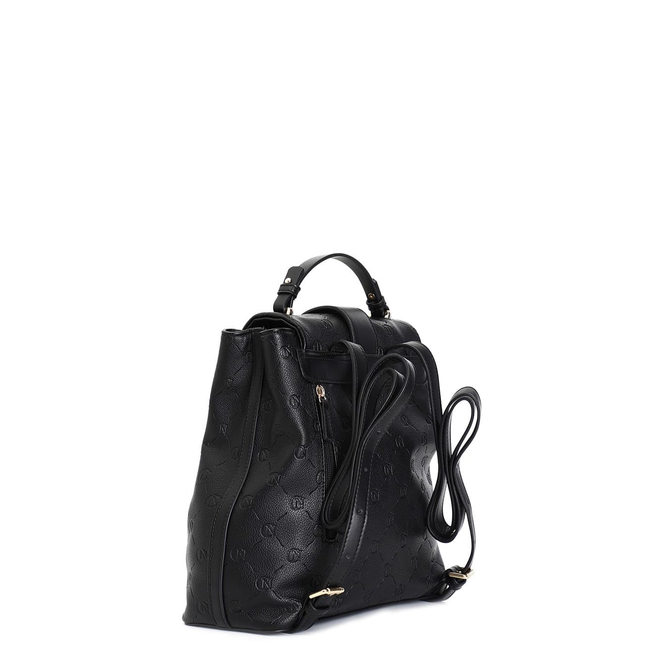 ZAINO CON PATTINA CON STAMPA MONOGRAM EMBOSSED E PASSANTE E FIBBIA RIVESTITA, in Zainetti per bambini 3A Moda Mare Sport - Bellaria Igea Marina, commercioVirtuoso.it