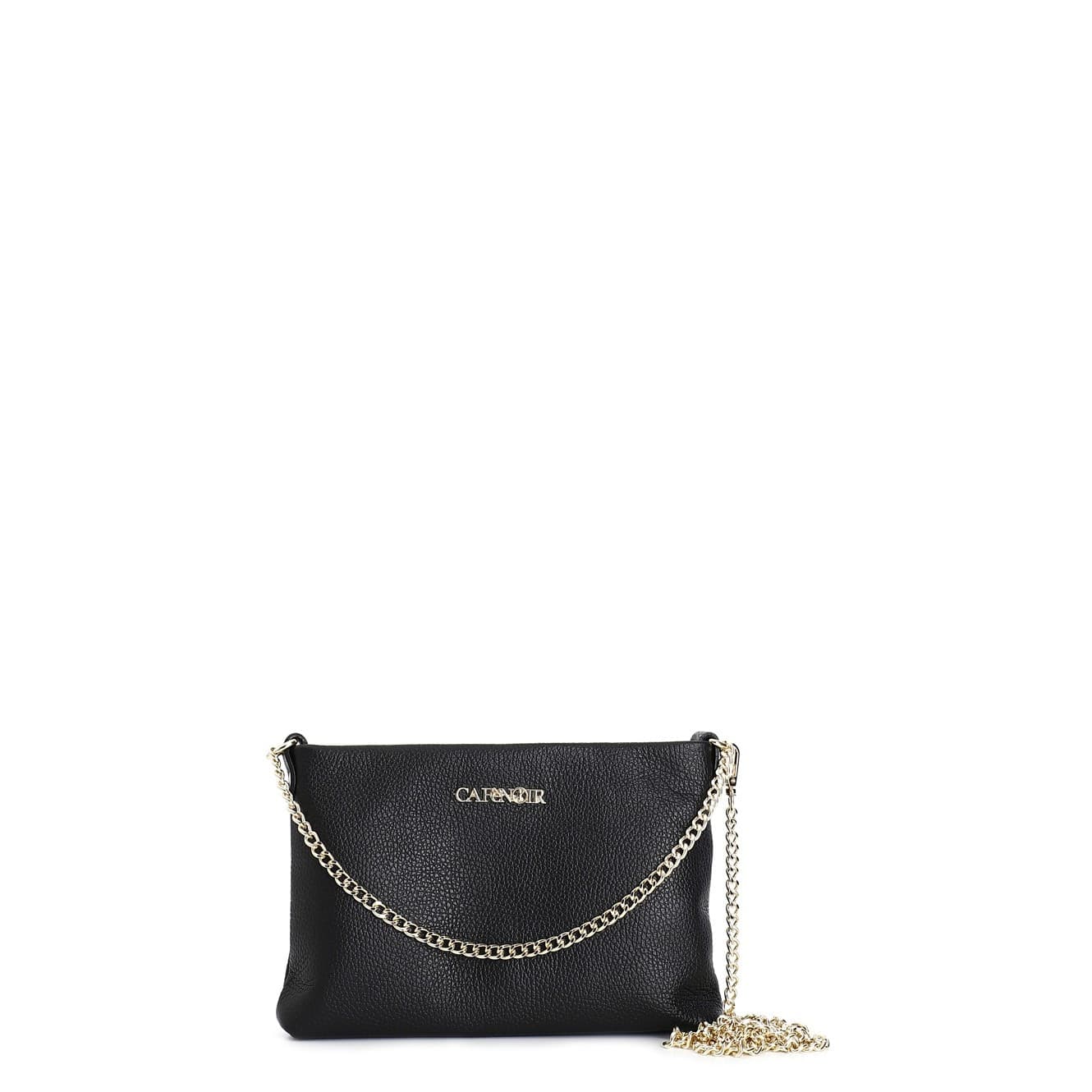 POCHETTE IN PELLE MARTELLATA CON DOPPIA TARCOLLA IN CATENA in Pochette e Clutch 3A Moda Mare Sport - Bellaria Igea Marina, commercioVirtuoso.it