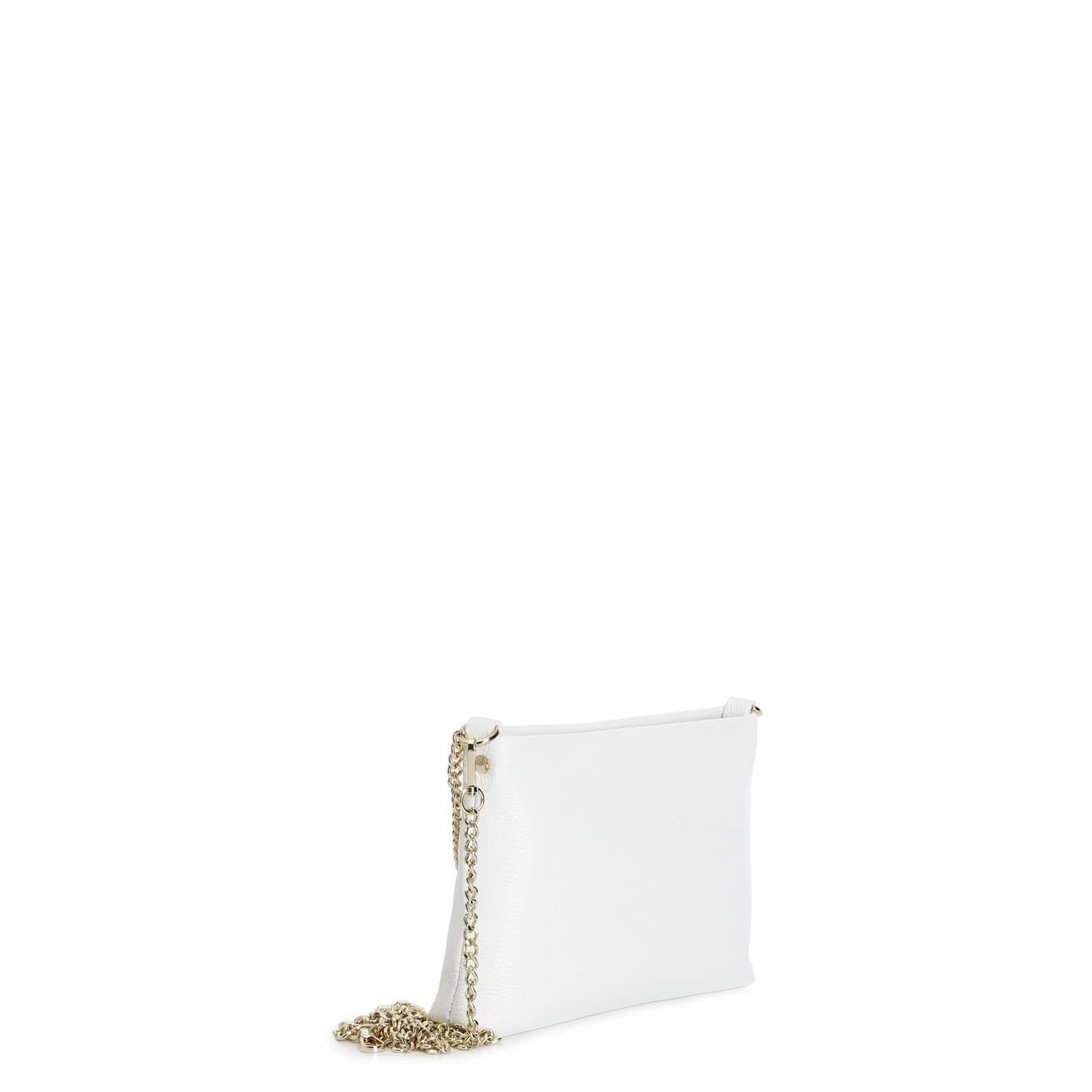 POCHETTE IN PELLE MARTELLATA CON DOPPIA TARCOLLA IN CATENA in Pochette e Clutch 3A Moda Mare Sport - Bellaria Igea Marina, commercioVirtuoso.it