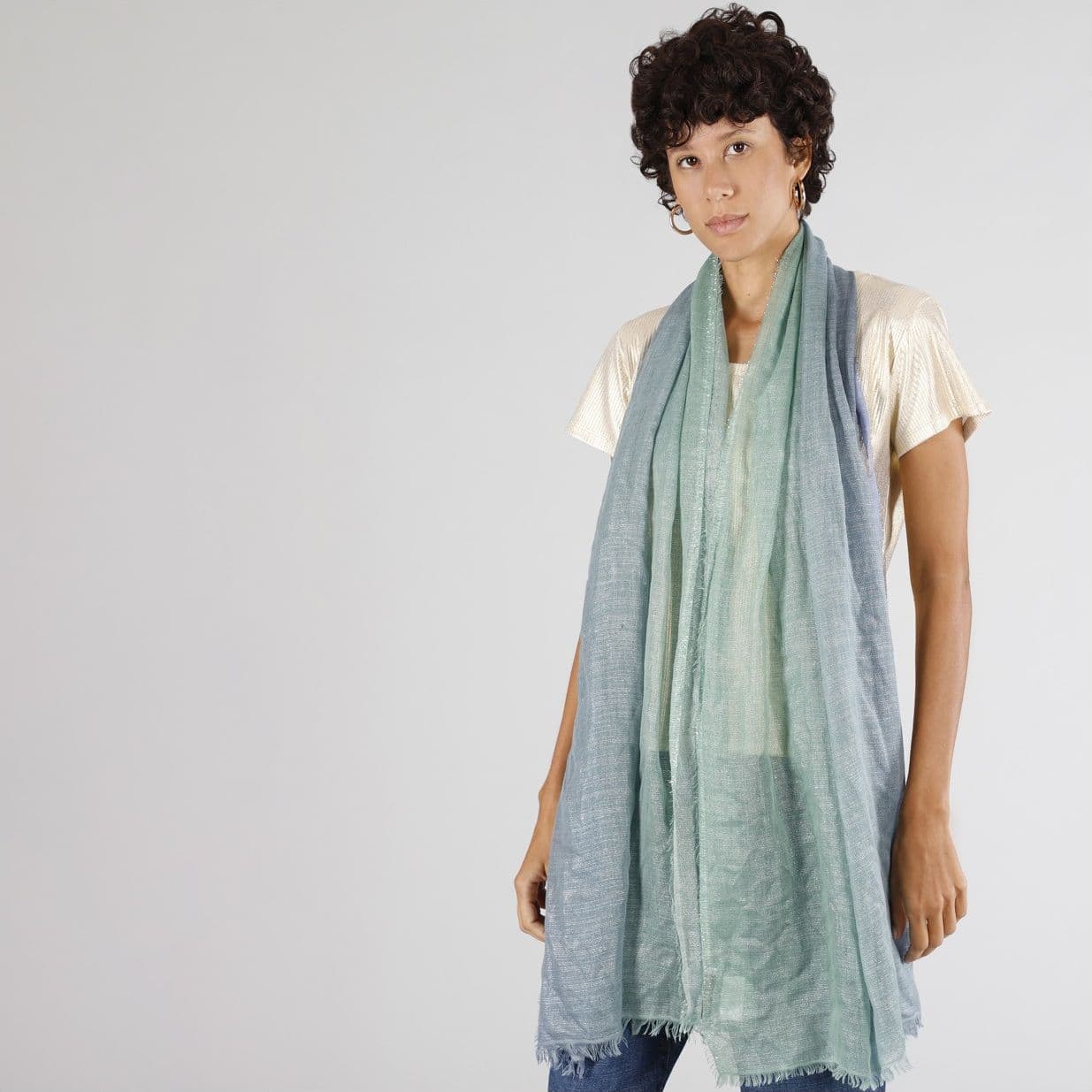 PASHMINA OPERATA in Sciarpe 3A Moda Mare Sport - Bellaria Igea Marina, commercioVirtuoso.it