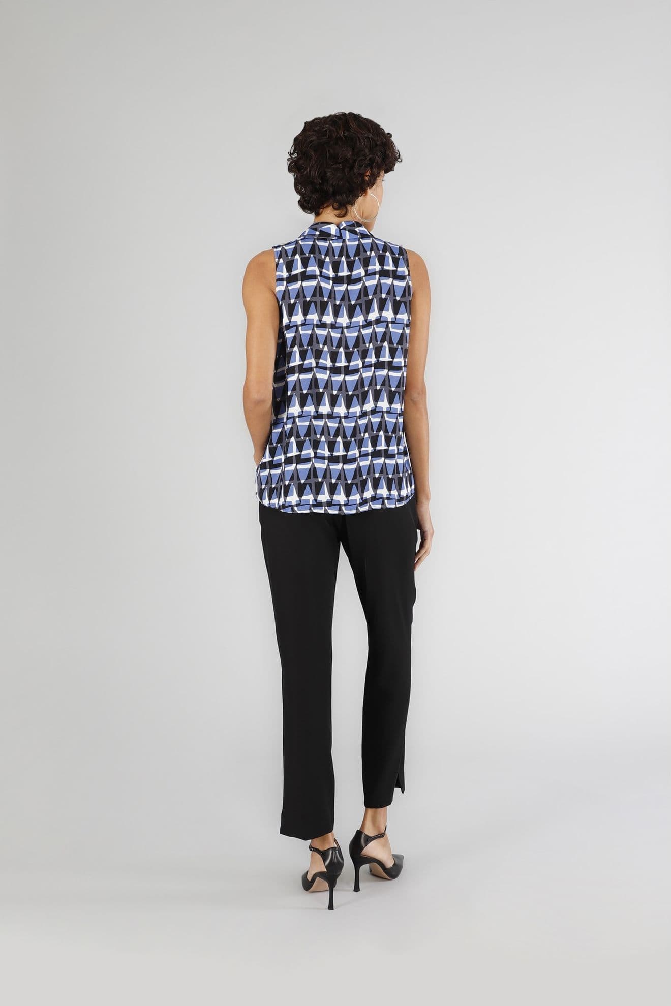 BLUSA SMANICATA STAMPATA in Canotte e top 3A Moda Mare Sport - Bellaria Igea Marina, commercioVirtuoso.it