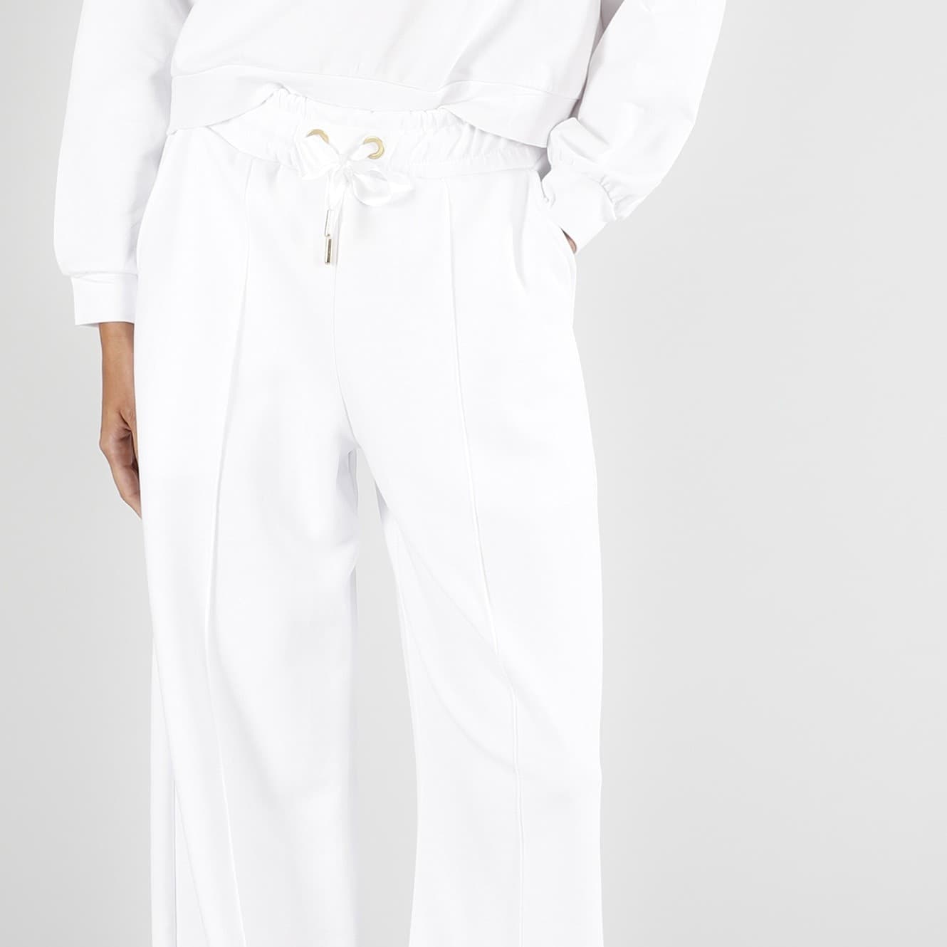 PANTALONE PALAZZO IN FELPA in Pantaloni 3A Moda Mare Sport - Bellaria Igea Marina, commercioVirtuoso.it