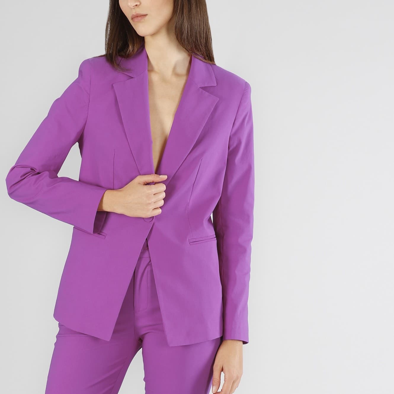 GIACCA MONOPETTO TESSUTO SUPERSTRETCH in Blazer 3A Moda Mare Sport - Bellaria Igea Marina, commercioVirtuoso.it