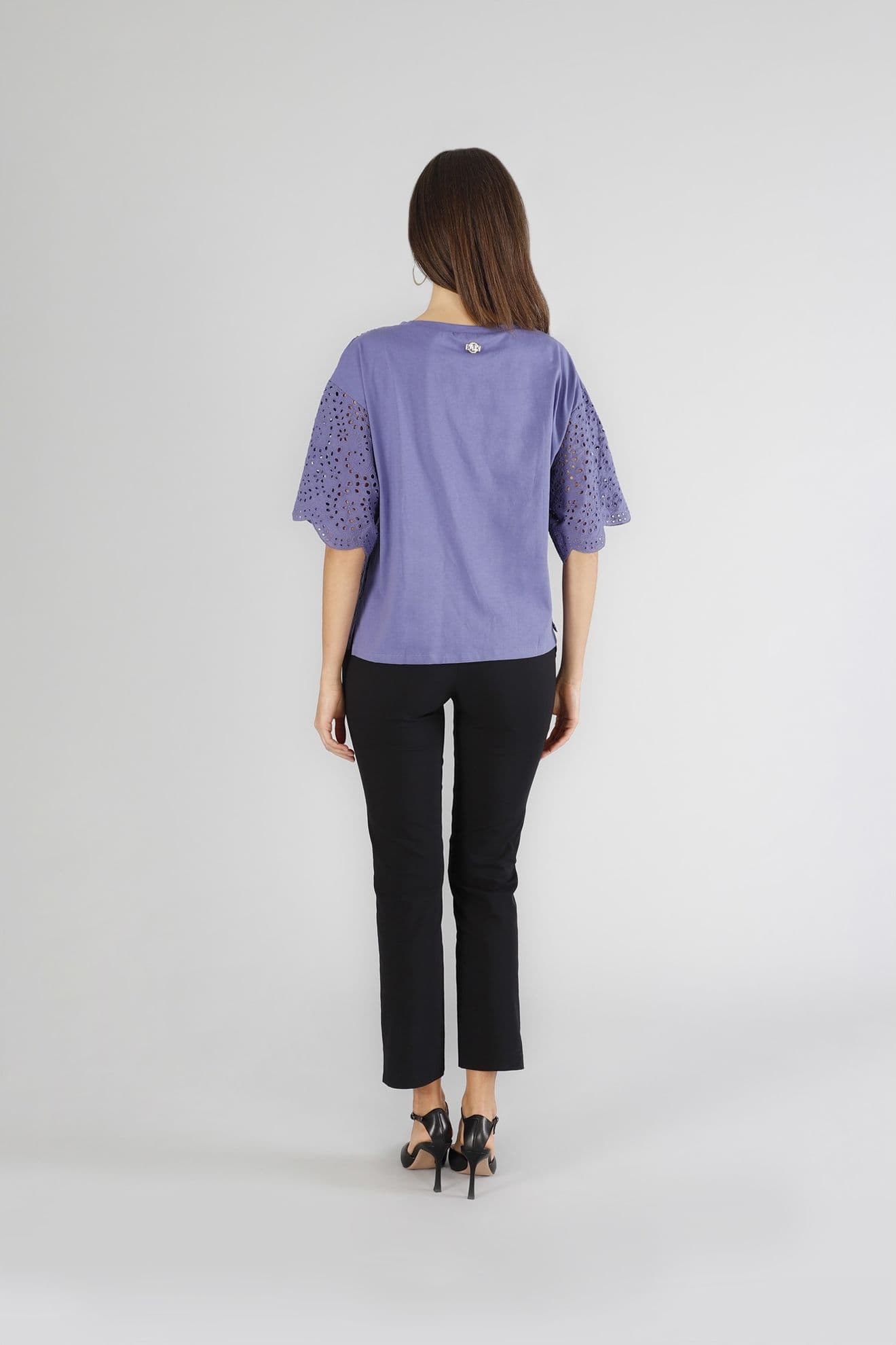 T SHIRT CON DAVANTI IN SAN GALLO in T-shirt 3A Moda Mare Sport - Bellaria Igea Marina, commercioVirtuoso.it