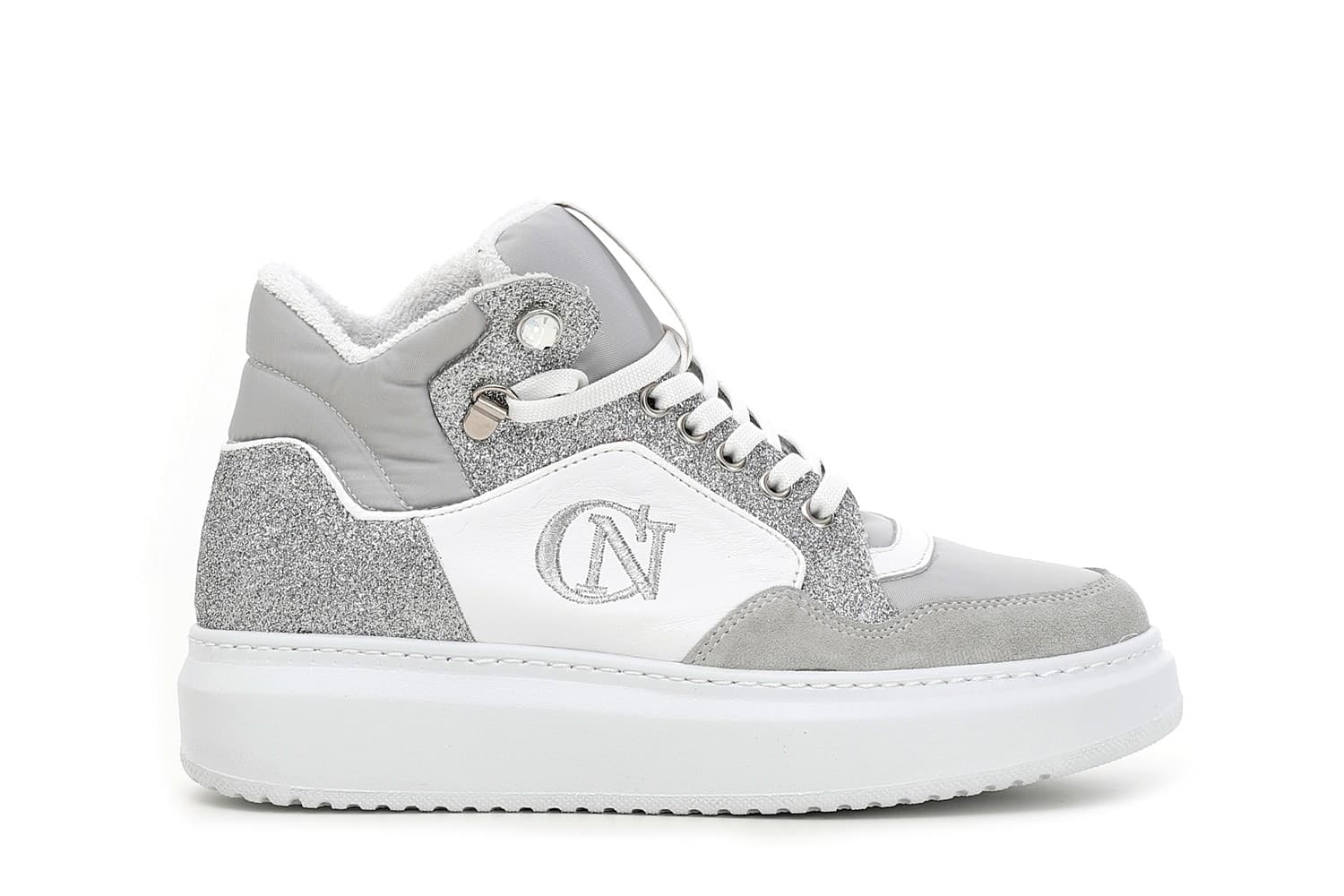 SNEAKERS TESSUTO E PELLE CON RICAMO LOGATA in Sneaker casual 3A Moda Mare Sport - Bellaria Igea Marina, commercioVirtuoso.it