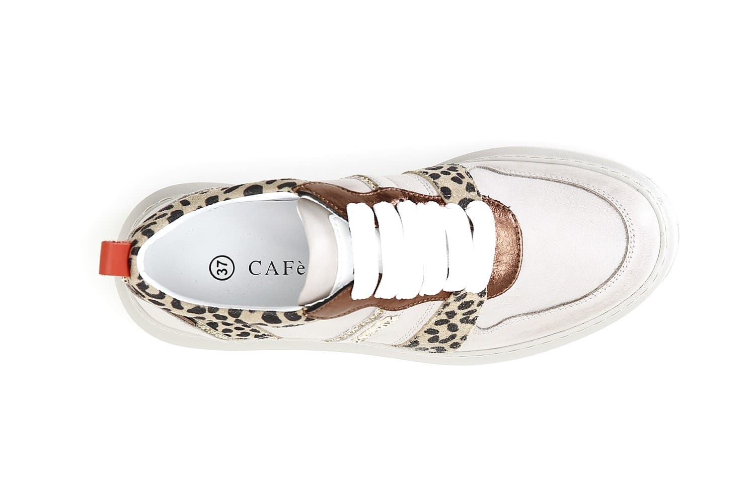 SNEAKERS IN PELLE CON RIPORTI STAMPA MACULATA in Sneaker casual 3A Moda Mare Sport - Bellaria Igea Marina, commercioVirtuoso.it
