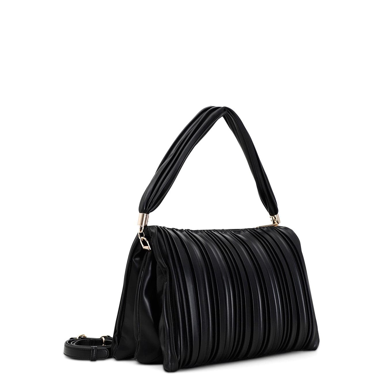 BORSA A SPALLA PLISSETTATA in Borse a spalla 3A Moda Mare Sport - Bellaria Igea Marina, commercioVirtuoso.it