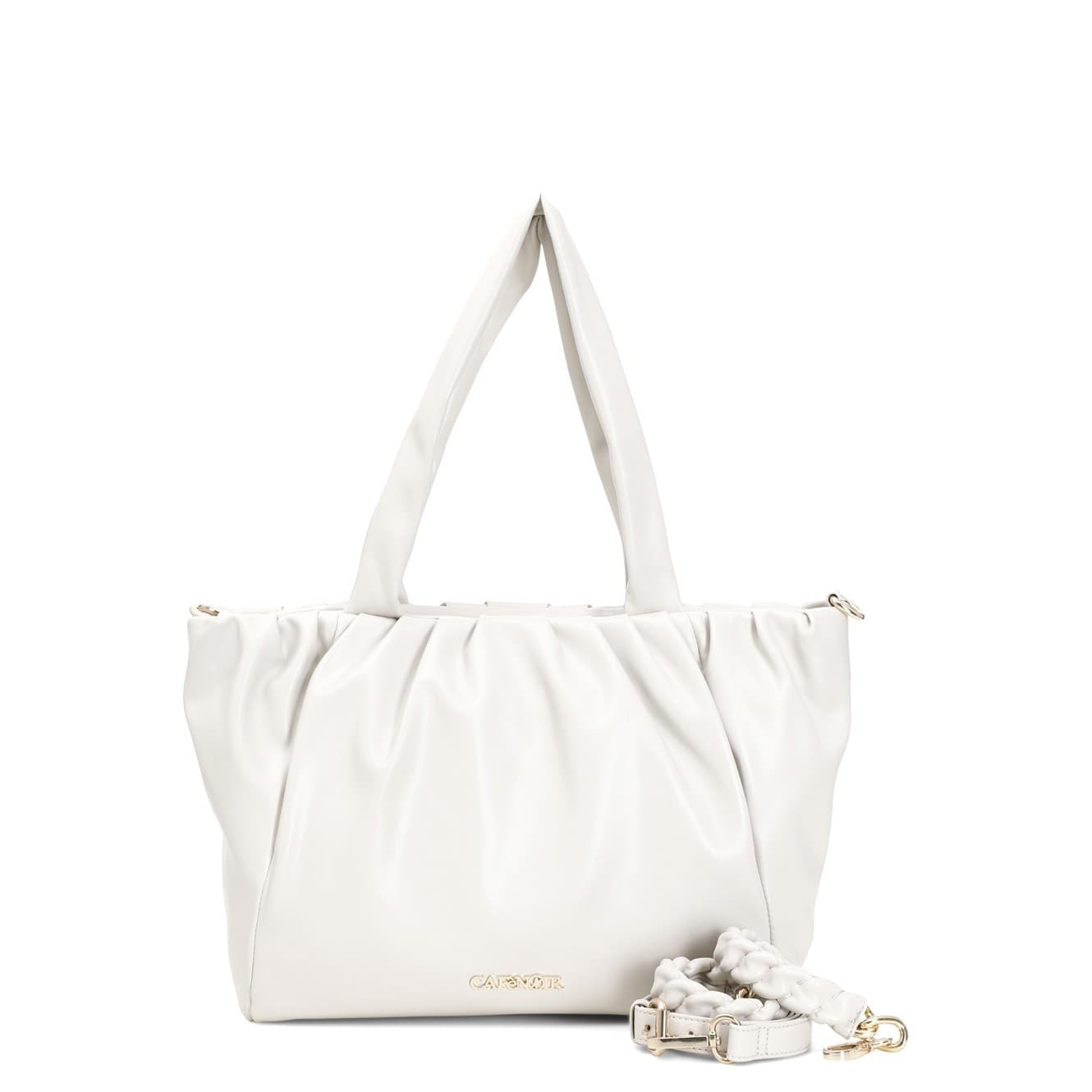 SHOPPING MORBIDA CON CATENA FASCIATA INSINTETICO in Borse Tote 3A Moda Mare Sport - Bellaria Igea Marina, commercioVirtuoso.it