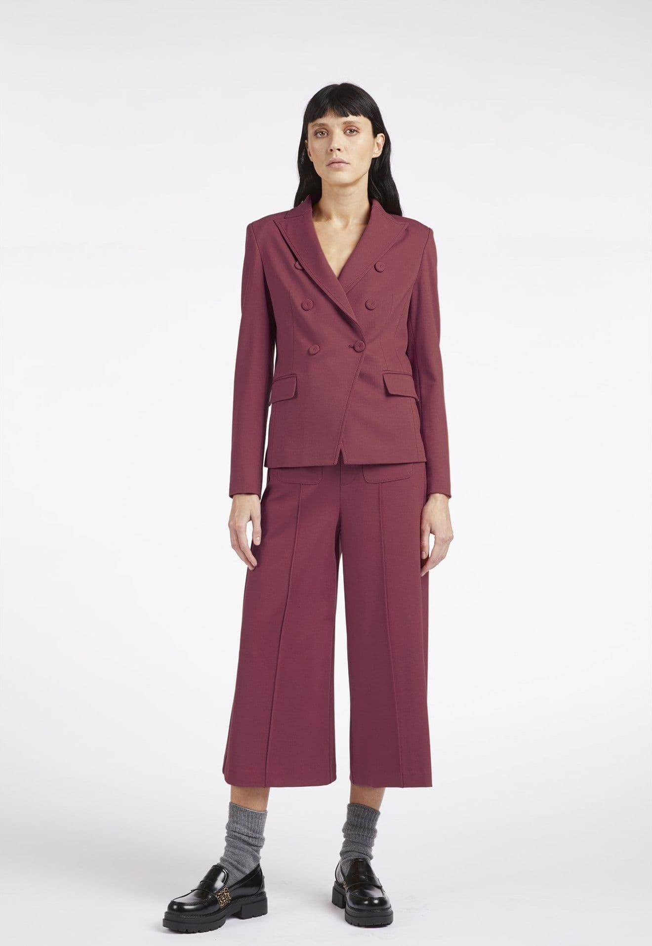 GIACCA DOPPIOPETTO TESSUTO ELASTICIZZATO in Giacche da abito e blazer 3A Moda Mare Sport - Bellaria Igea Marina, commercioVirtuoso.it