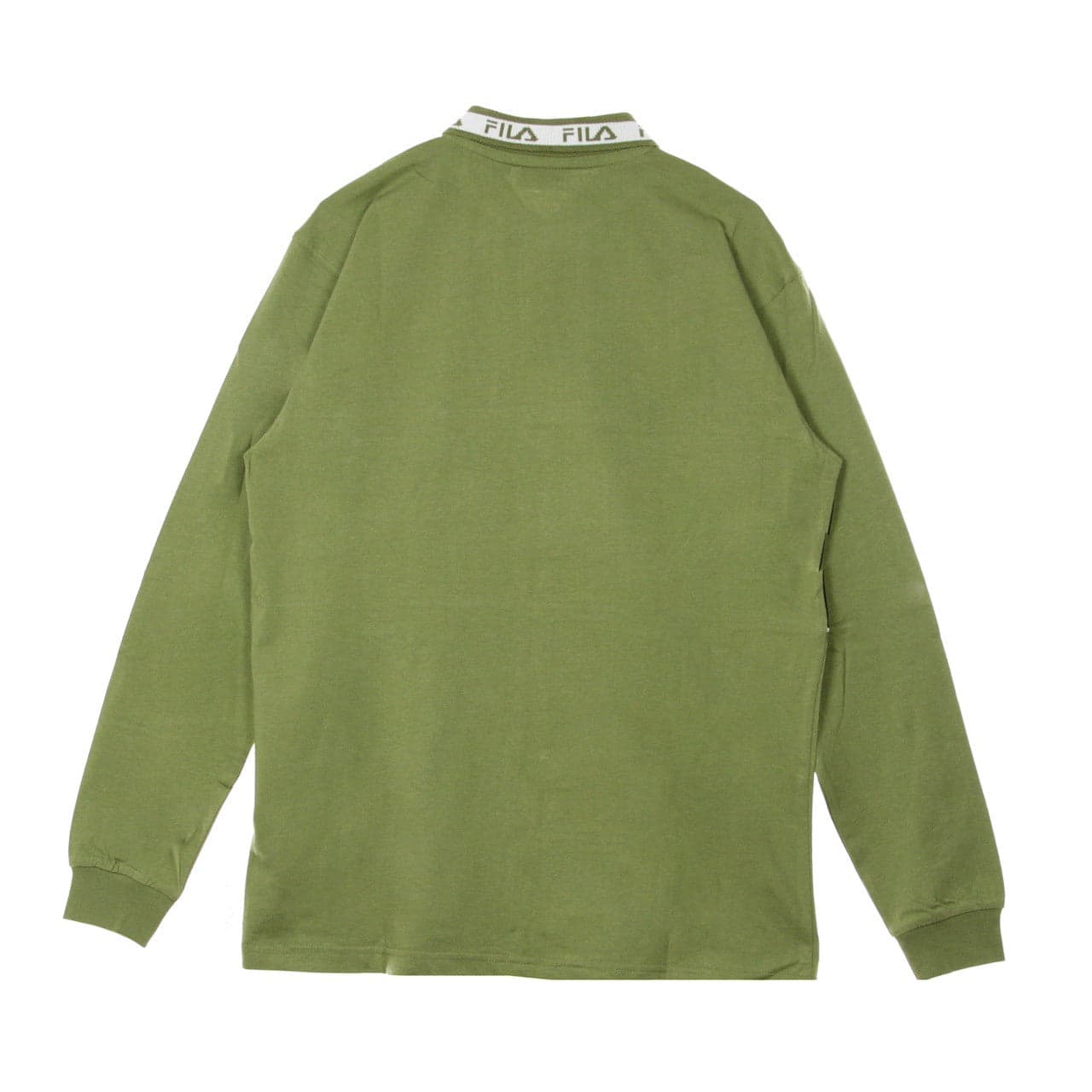 FILA Polo Manica Lunga Uomo Umed Deep Lichen Green/black/bright White da uomo in Polo Drestige - Casamassima, commercioVirtuoso.it