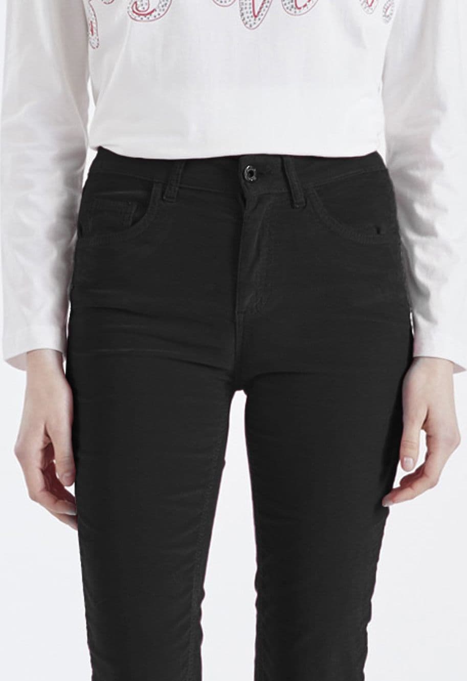 PANTALONE SLIM TINTO CAPO in Pantaloni 3A Moda Mare Sport - Bellaria Igea Marina, commercioVirtuoso.it