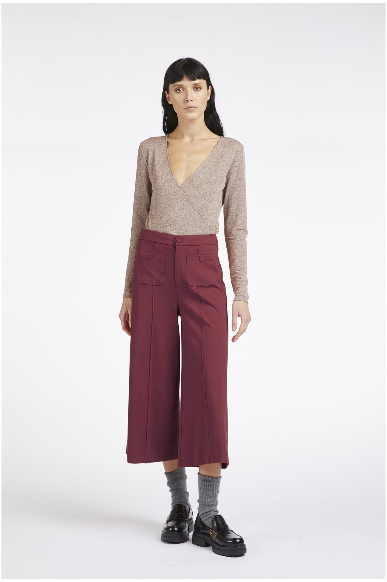 PANTALONE CULOTTE ELASTICIZZATO in Pantaloni 3A Moda Mare Sport - Bellaria Igea Marina, commercioVirtuoso.it