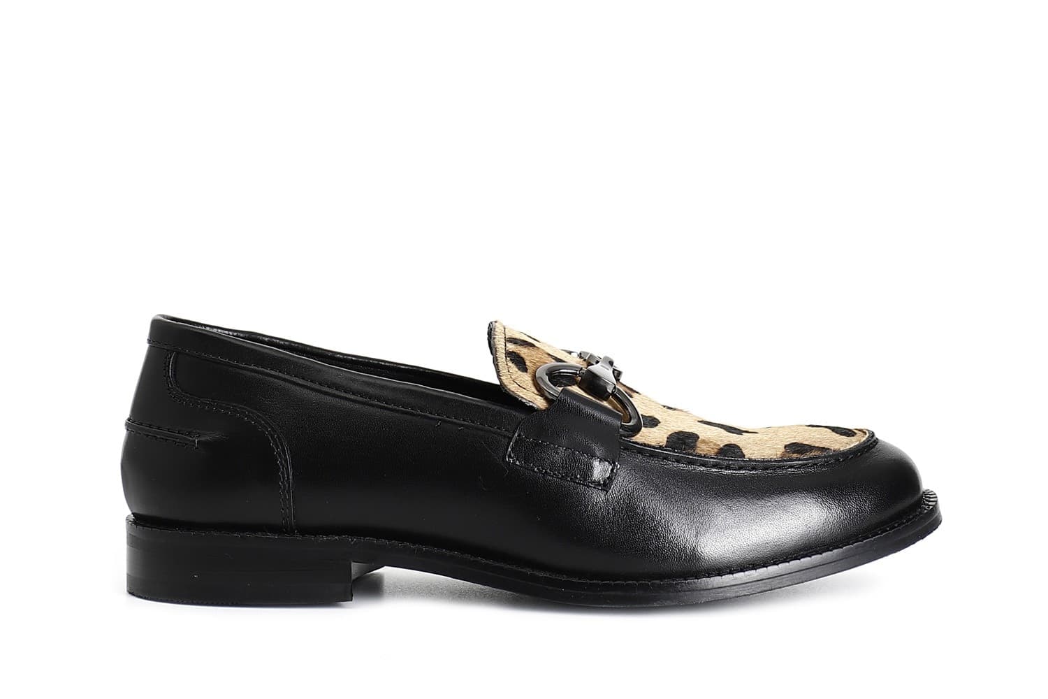 MOCASSINO IN PELLE E CAVLLINO CON MORSETTO in Loafer e mocassini 3A Moda Mare Sport - Bellaria Igea Marina, commercioVirtuoso.it