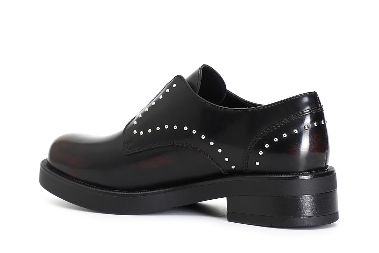 DERBY IN SIMILPELLE SPAZZOLATA CON ELASTICO in Spazzole per scarpe 3A Moda Mare Sport - Bellaria Igea Marina, commercioVirtuoso.it