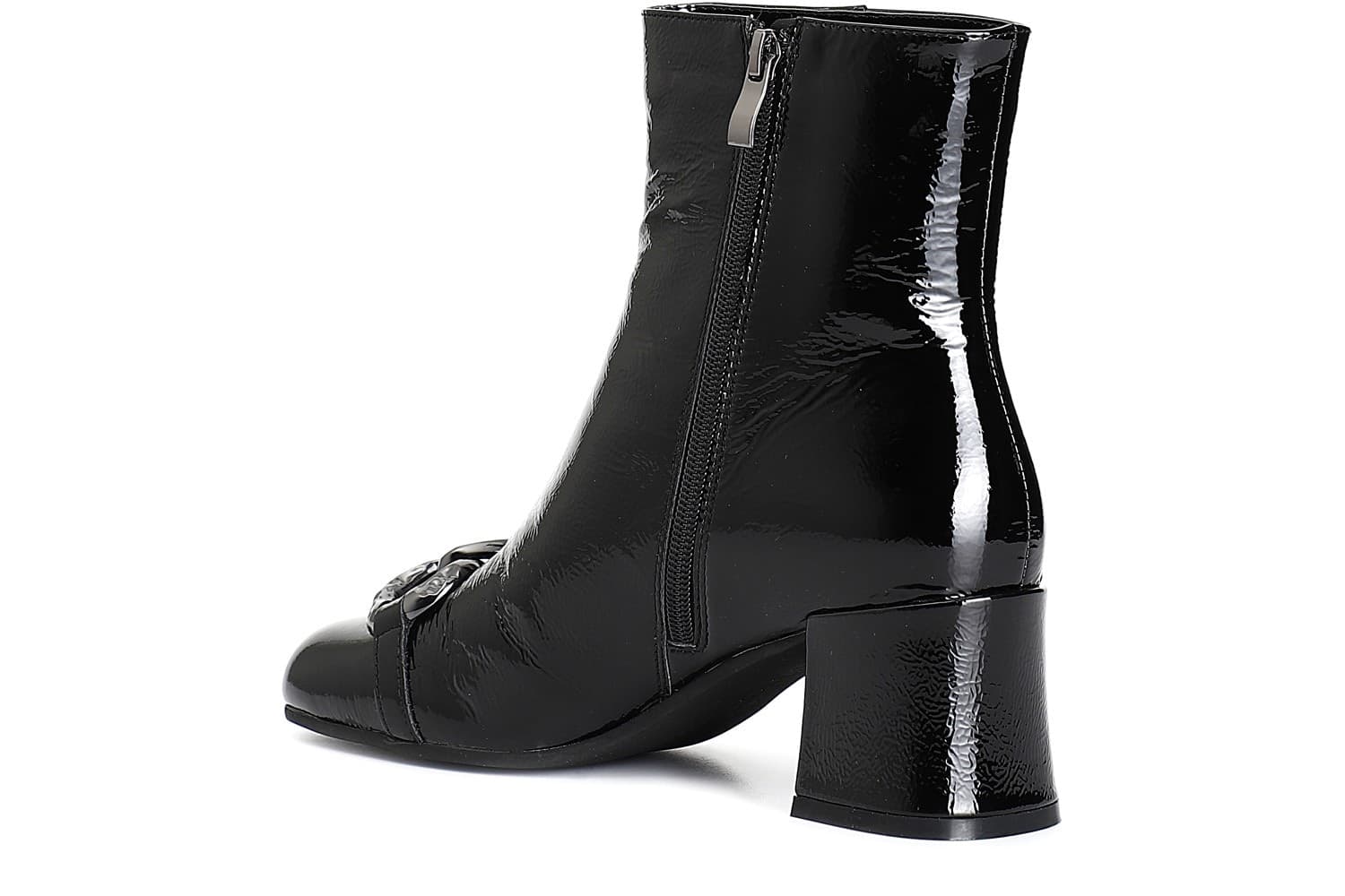 TRONCHETTO IN VERNICE CON MORSETTO in Scarpe stringate basse 3A Moda Mare Sport - Bellaria Igea Marina, commercioVirtuoso.it