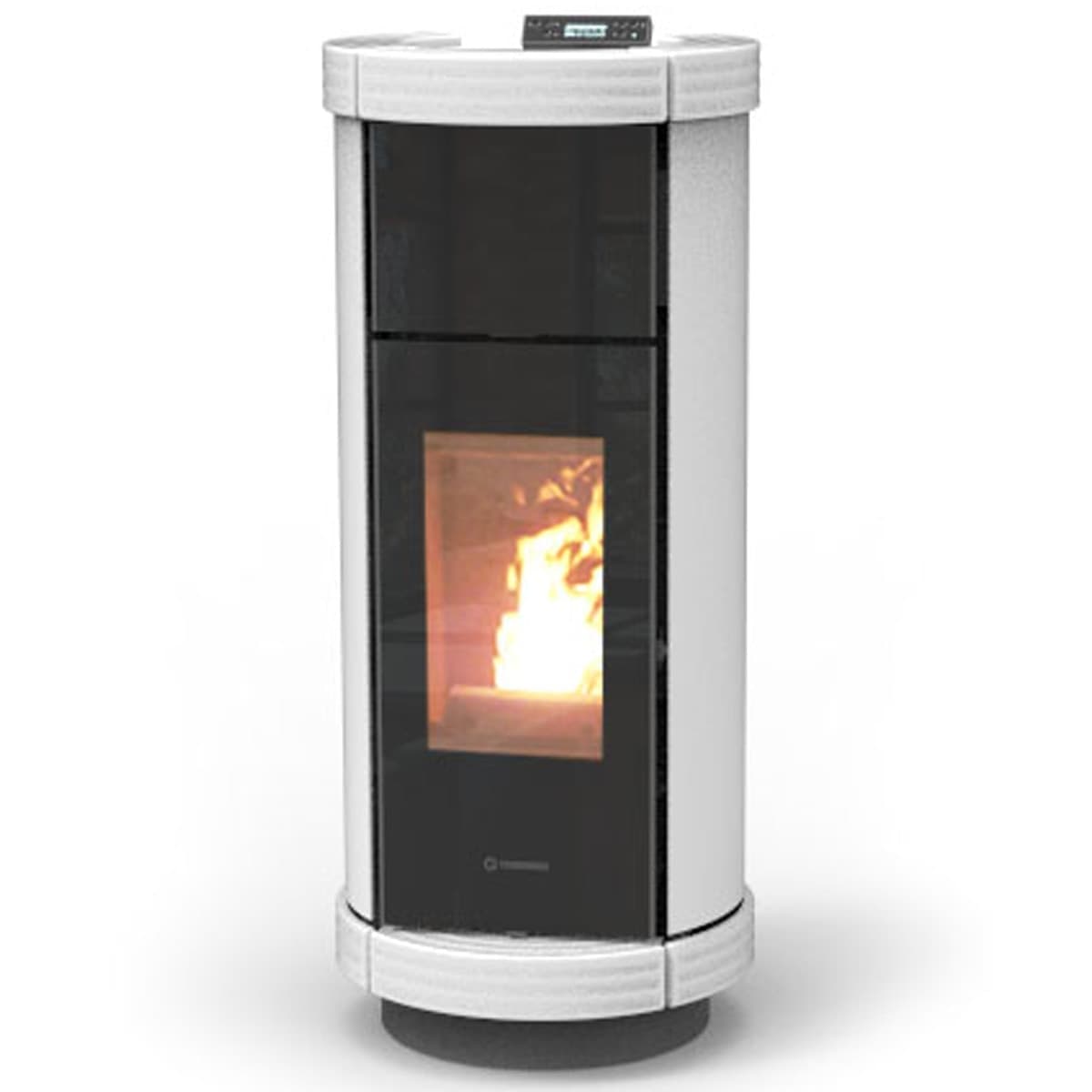 Thermorossi Termostufa a Pellet Dorica Idra 29 Metalcolor 31,2 kW in Accessori Masterbrico - Longobardi, commercioVirtuoso.it