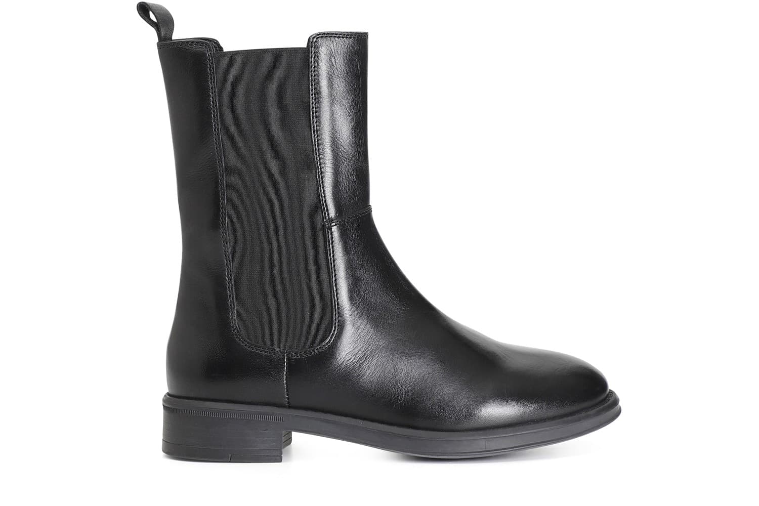 STIVALETTO IN PELLE CON ELASTICI in Stivali 3A Moda Mare Sport - Bellaria Igea Marina, commercioVirtuoso.it