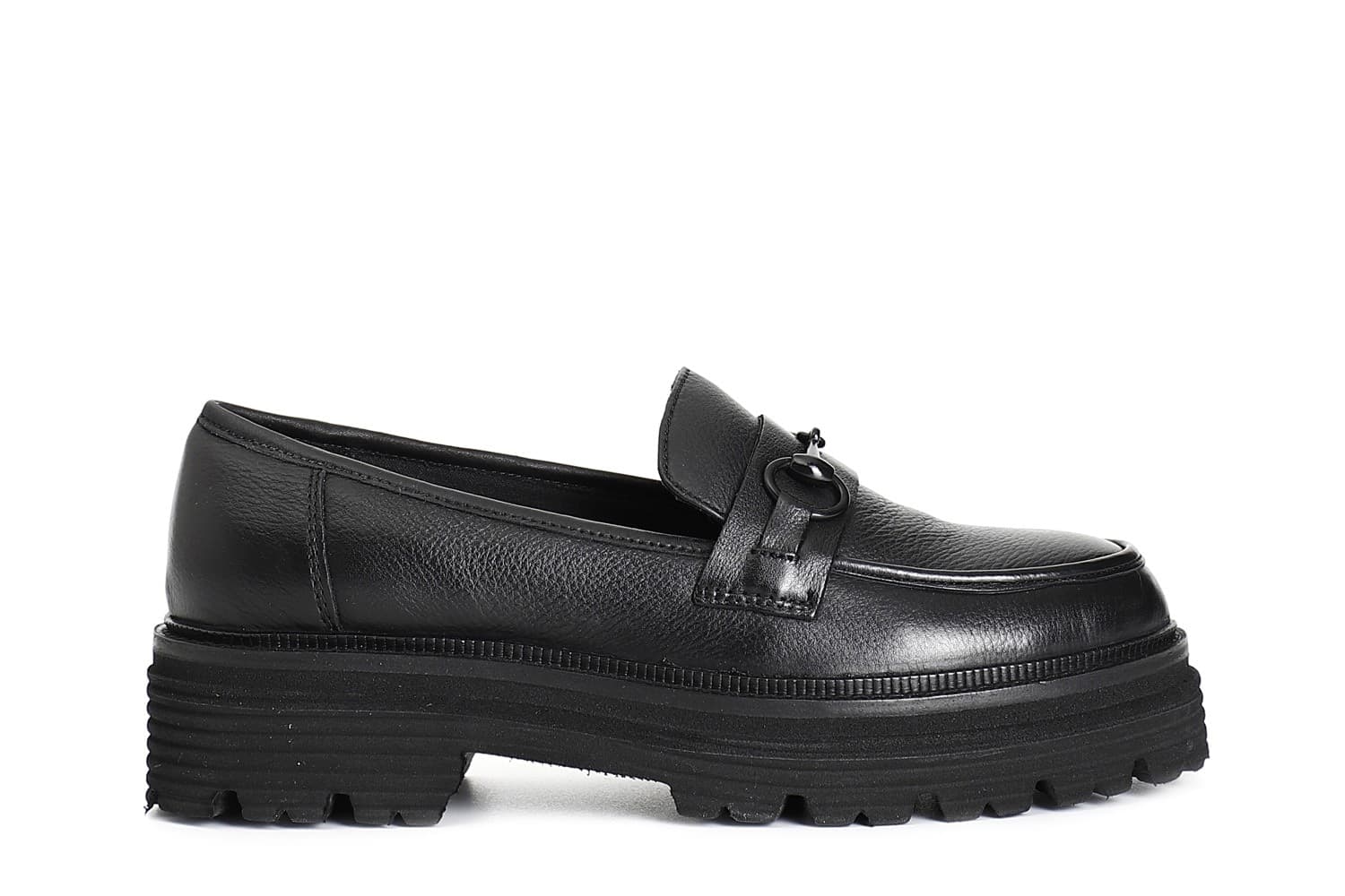 MOCASSINO IN PELLE CON MORSETTO in Loafer e mocassini 3A Moda Mare Sport - Bellaria Igea Marina, commercioVirtuoso.it
