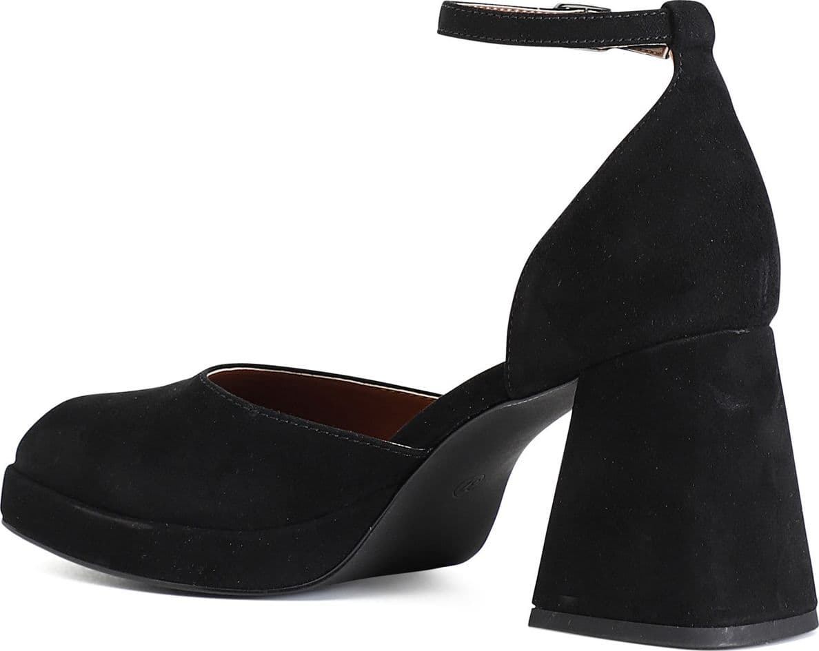 SCARPA IN PELLE SCAMOSCIATA CON LACCIO ALLA CAVIGLIA in Stivali 3A Moda Mare Sport - Bellaria Igea Marina, commercioVirtuoso.it