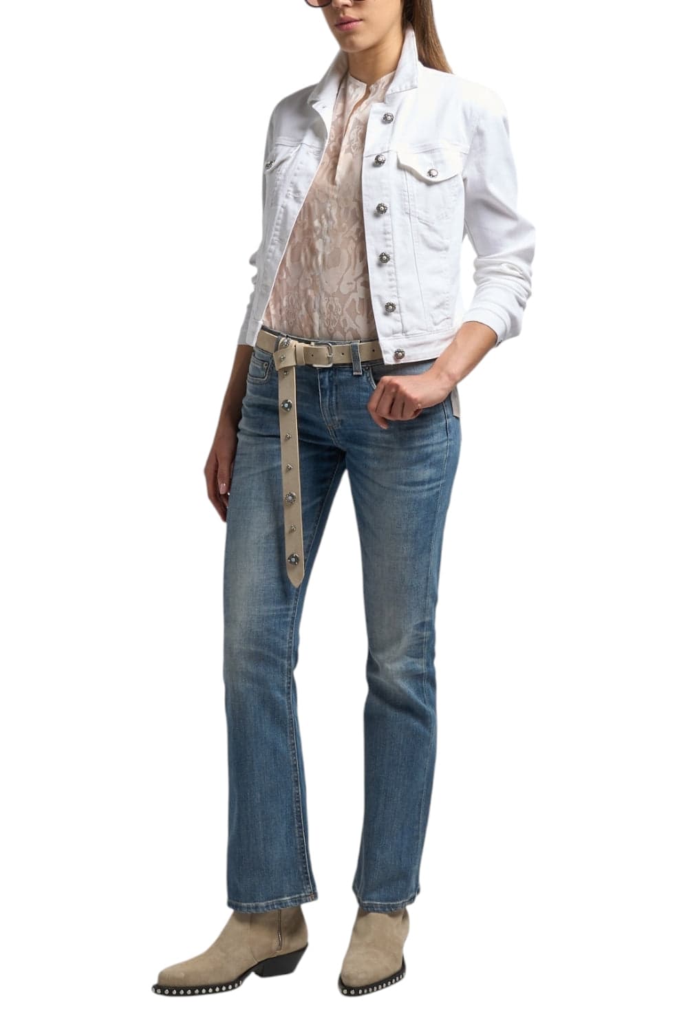 Dondup Giacconi Bianco da donna in Giacche Drestige - Casamassima, commercioVirtuoso.it