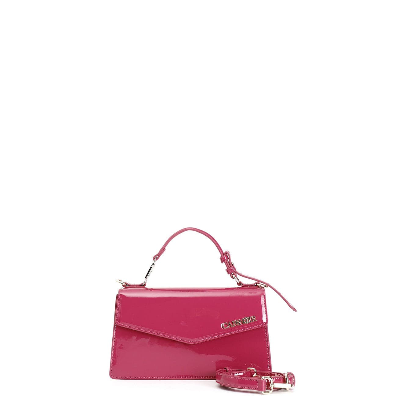 BORSA A SPALLA EFFETTO VERNICE CON ACCESSORIO CN CON STRASS in Pochette e Clutch 3A Moda Mare Sport - Bellaria Igea Marina, commercioVirtuoso.it