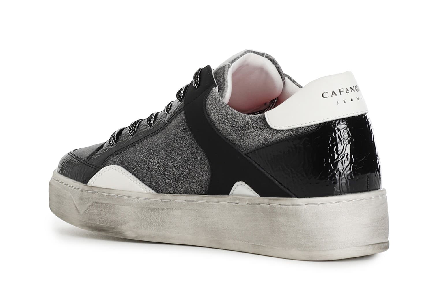 SNEAKERS LACCI VASCHETTA IN PELLE in Lacci per scarpe 3A Moda Mare Sport - Bellaria Igea Marina, commercioVirtuoso.it