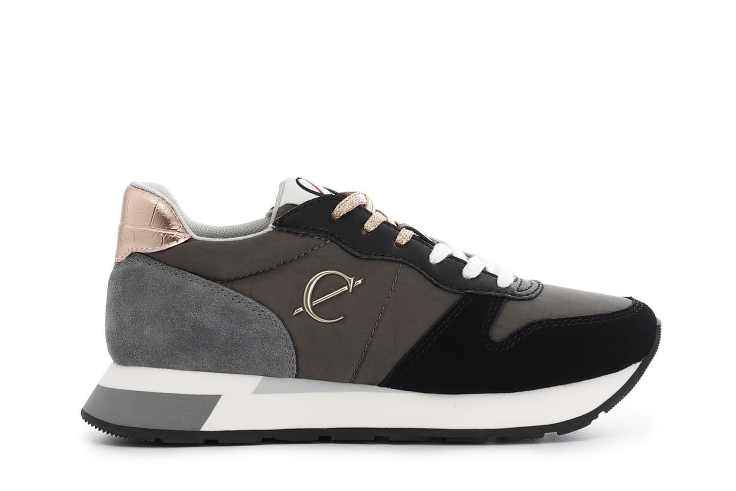 SNEAKERS IN PELLE SCAMOSCIATA E TESSUTO in Sneaker casual 3A Moda Mare Sport - Bellaria Igea Marina, commercioVirtuoso.it