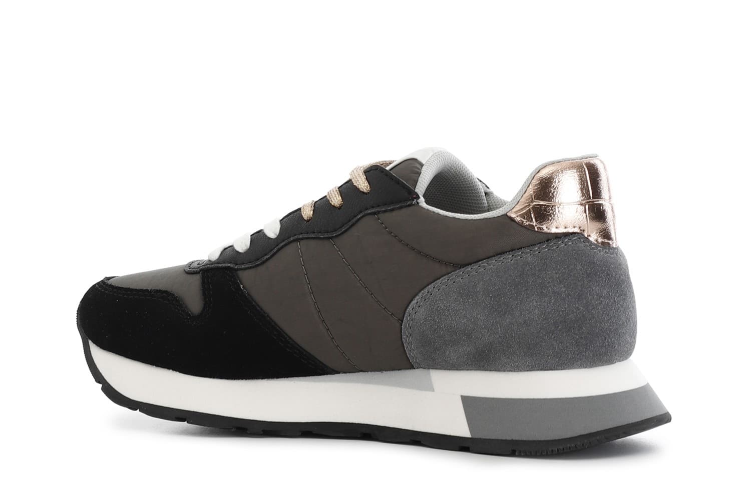 SNEAKERS IN PELLE SCAMOSCIATA E TESSUTO in Sneaker casual 3A Moda Mare Sport - Bellaria Igea Marina, commercioVirtuoso.it