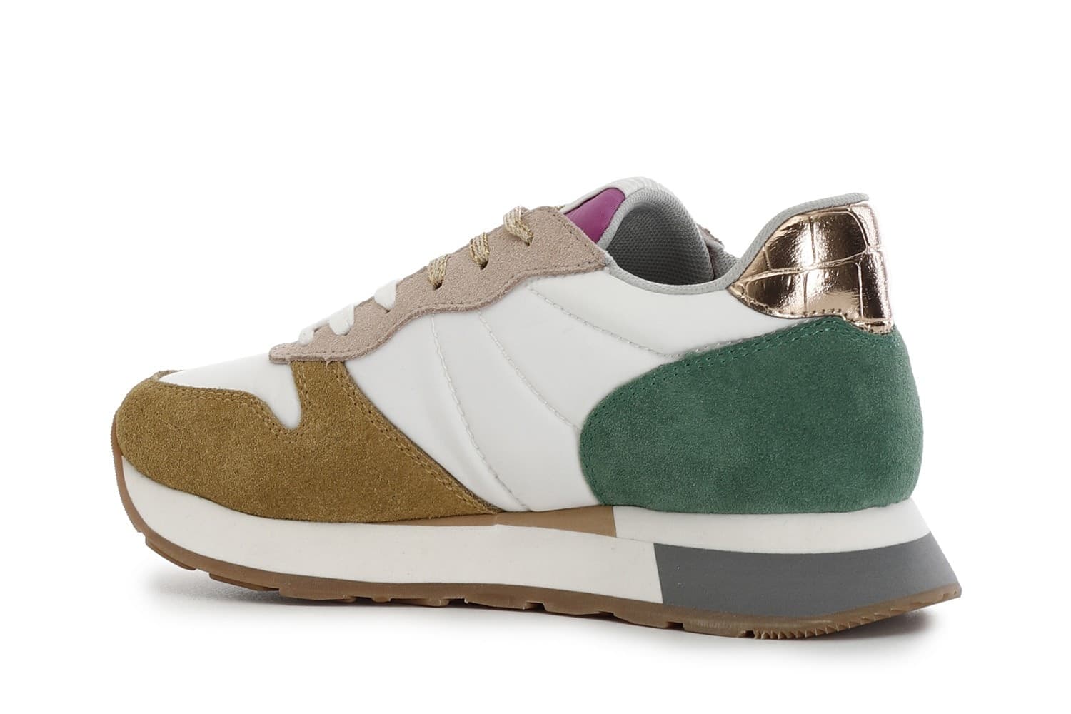 SNEAKERS IN PELLE SCAMOSCIATA E TESSUTO in Sneaker casual 3A Moda Mare Sport - Bellaria Igea Marina, commercioVirtuoso.it