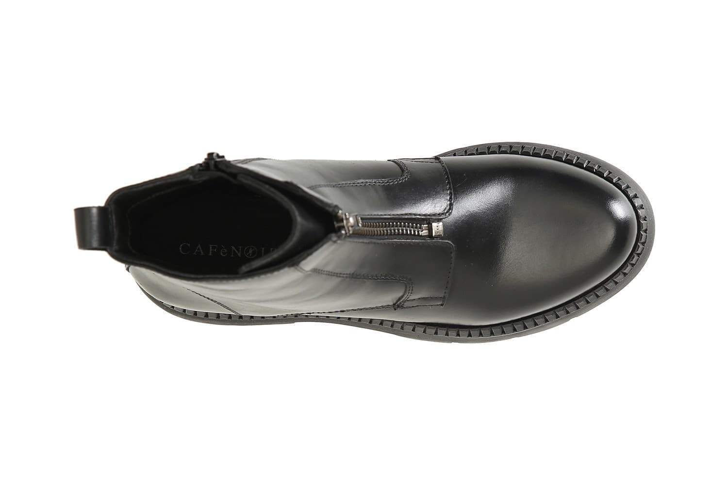 TRONCHETTO IN PELLE CON CERNIERA INTERNA E ZIP ORNAMENTALE in Stivali 3A Moda Mare Sport - Bellaria Igea Marina, commercioVirtuoso.it