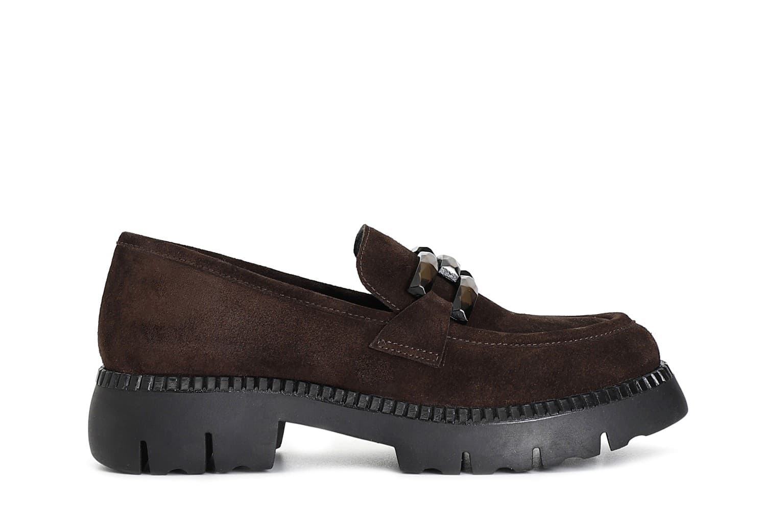 MOCASSINO IN PELLE SCAMOSCIATA CON MORSETTO in Loafer e mocassini 3A Moda Mare Sport - Bellaria Igea Marina, commercioVirtuoso.it