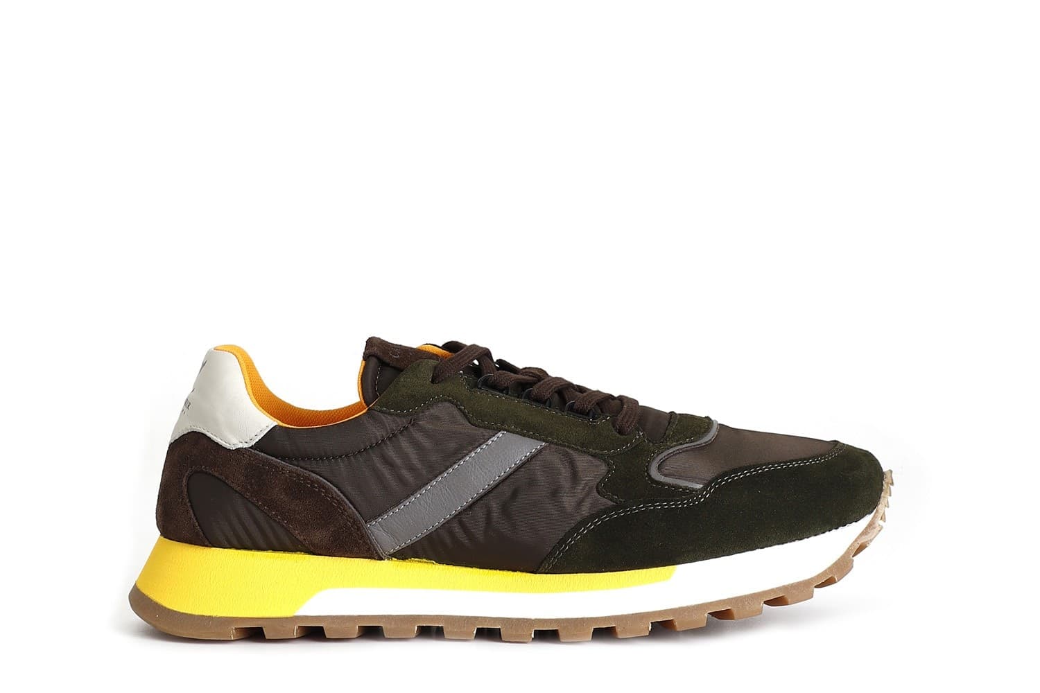 SNEAKERS UOMO IN PELLE SCAMOSCIATA E TESSUTO in Sneaker casual 3A Moda Mare Sport - Bellaria Igea Marina, commercioVirtuoso.it