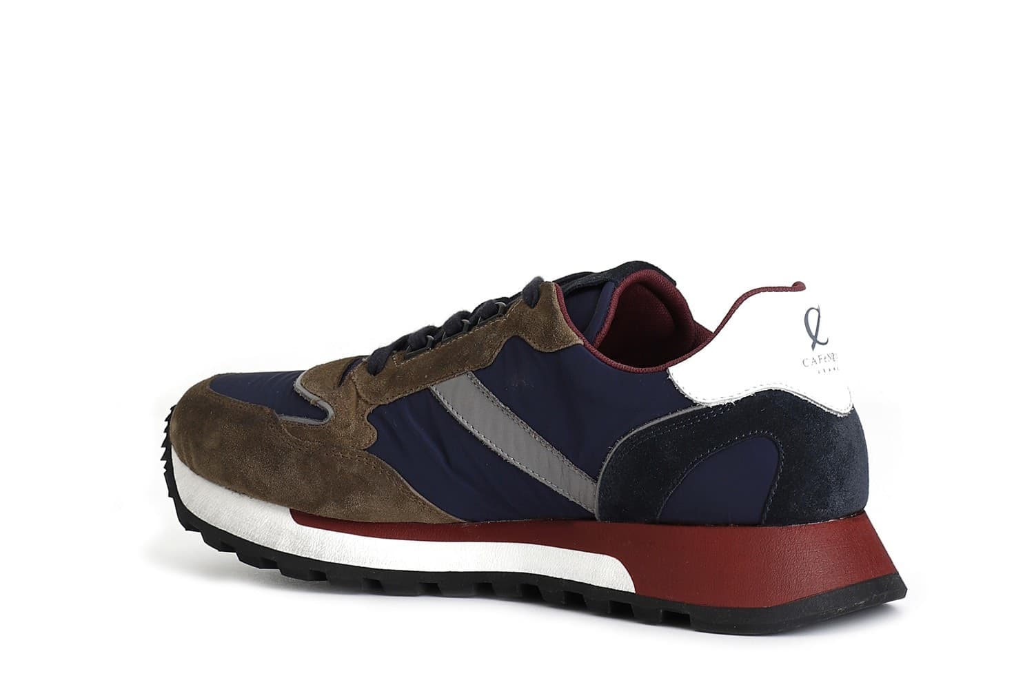 SNEAKERS UOMO IN PELLE SCAMOSCIATA E TESSUTO in Sneaker casual 3A Moda Mare Sport - Bellaria Igea Marina, commercioVirtuoso.it