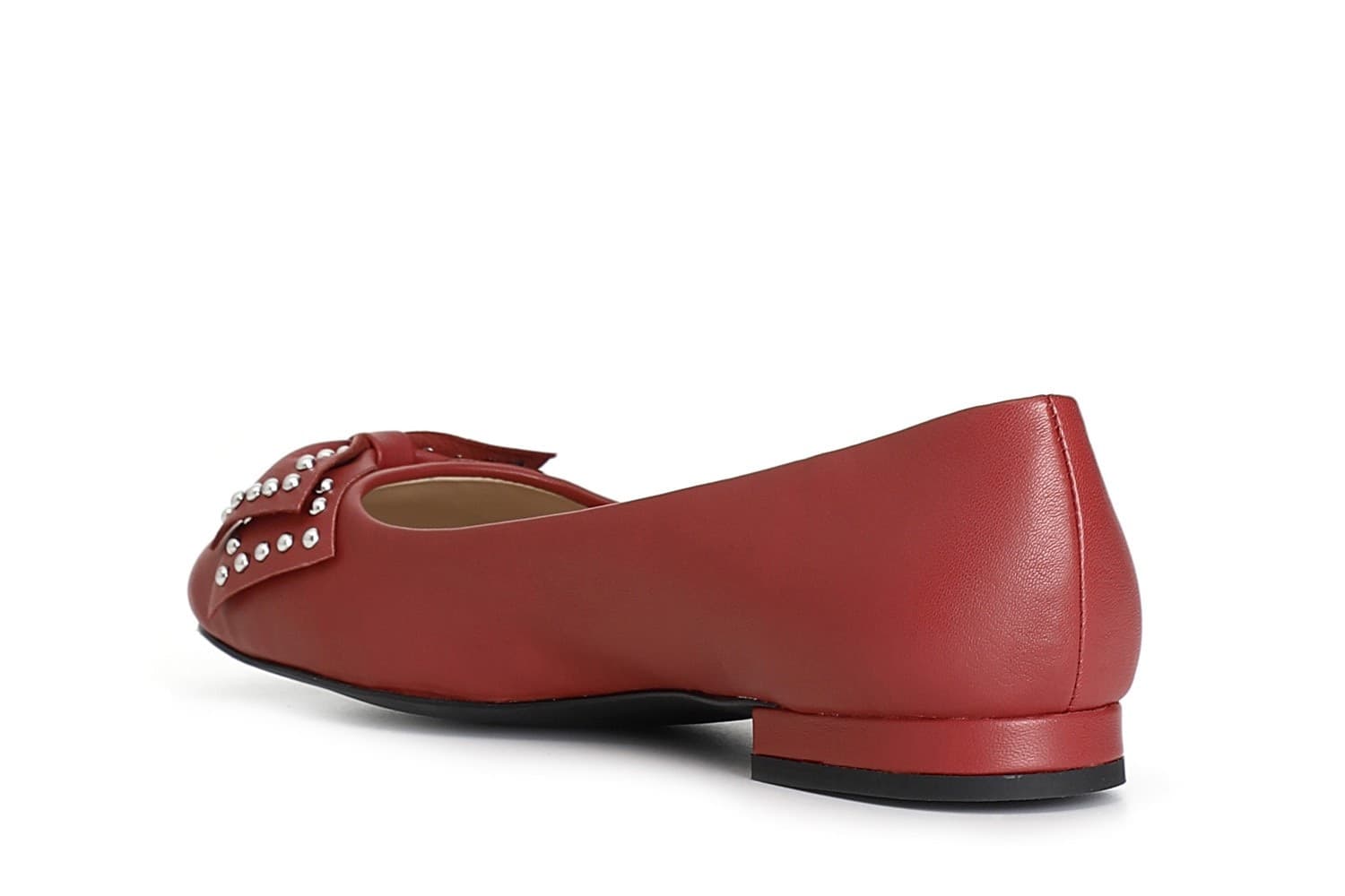 BALLERINA IN PELLE CON FIOCCO in Ballerine 3A Moda Mare Sport - Bellaria Igea Marina, commercioVirtuoso.it