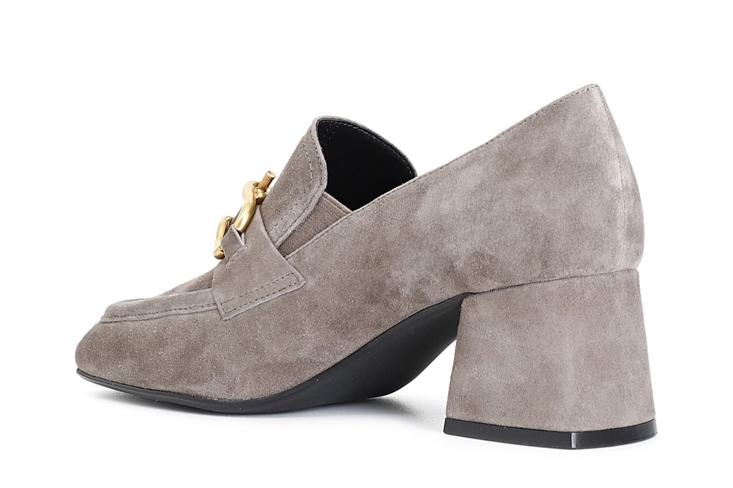 MOCASSINO IN CAMOSCIO CON ACCESSORIO TACCO 60 in Loafer e mocassini 3A Moda Mare Sport - Bellaria Igea Marina, commercioVirtuoso.it