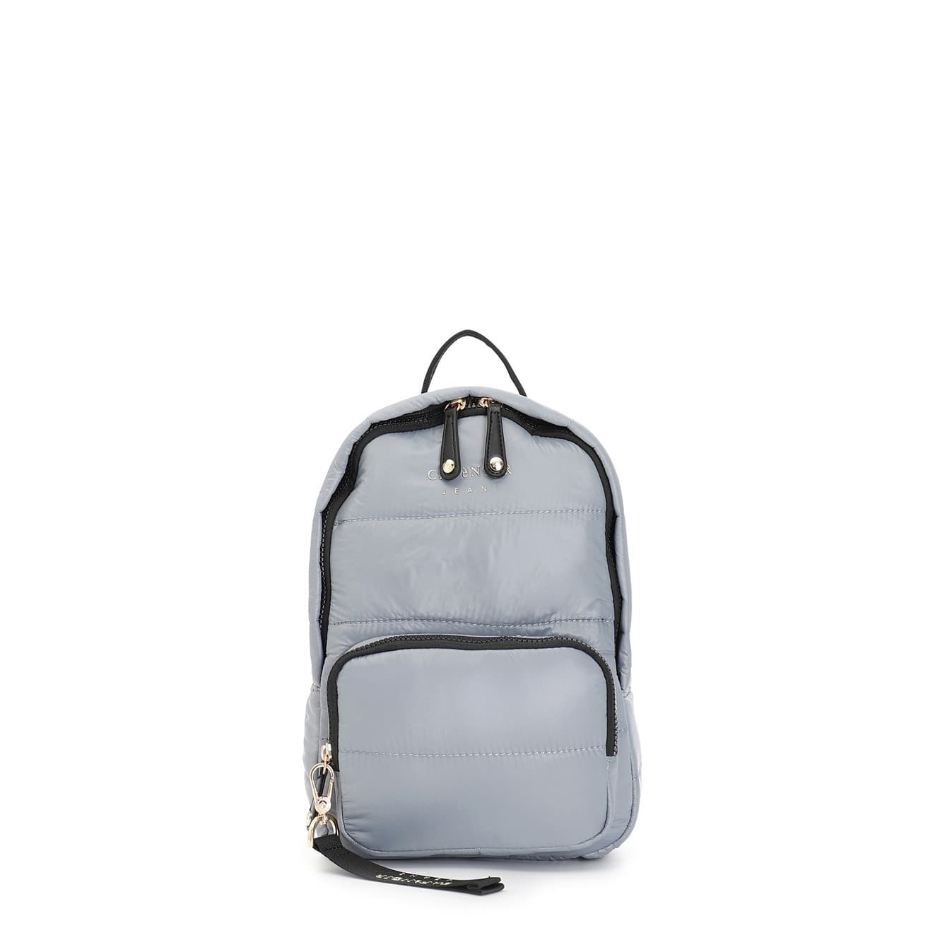 ZAINO IN NYLON IMBOTTITO  , LOGO IN TPUCHARM REMOVIBILE