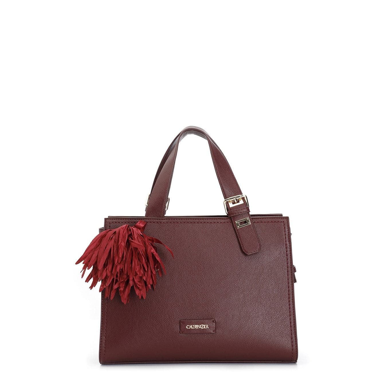 TOTE IN MATERIALE GRANOSO CON CHARM GRANDE FIORE IN TESSUTO, MANICI CON FIBBIA R in Borse riutilizzabili per la spesa 3A Moda Mare Sport - Bellaria Igea Marina, commercioVirtuoso.it
