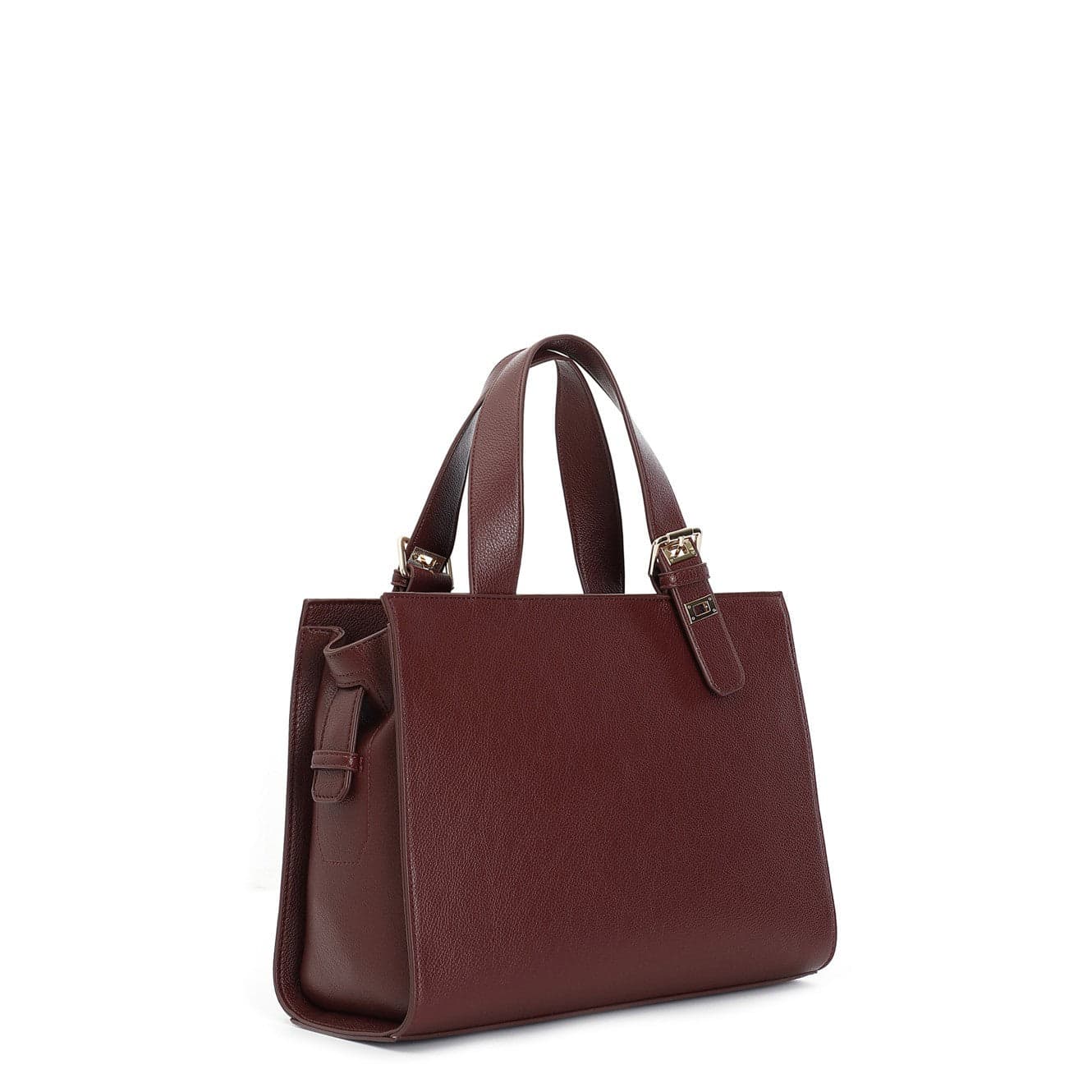 TOTE IN MATERIALE GRANOSO CON CHARM GRANDE FIORE IN TESSUTO, MANICI CON FIBBIA R in Borse riutilizzabili per la spesa 3A Moda Mare Sport - Bellaria Igea Marina, commercioVirtuoso.it