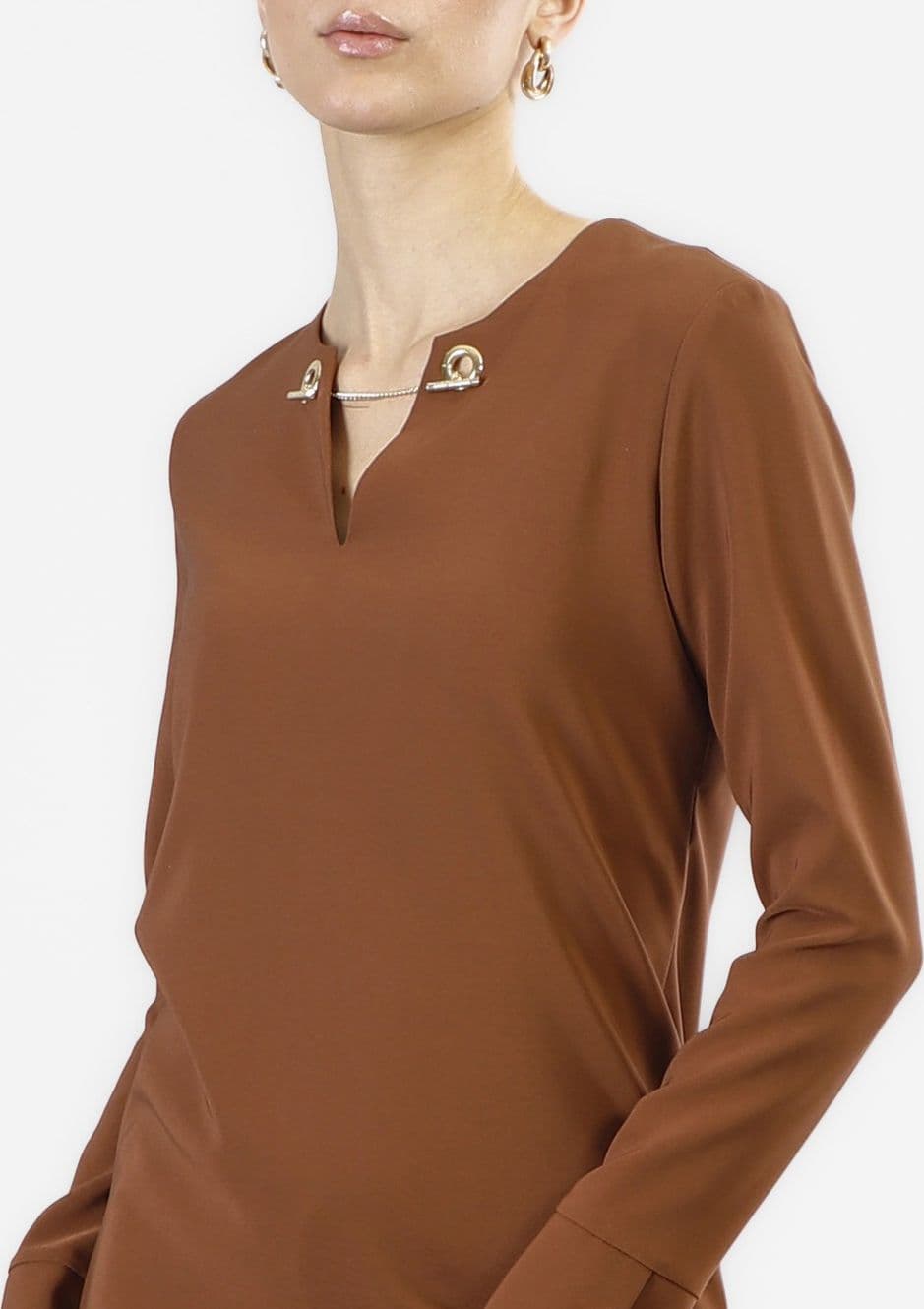 ABITO DRITTO CON SCOLLO A V IN TESSUTOBISTRETCH in Casual 3A Moda Mare Sport - Bellaria Igea Marina, commercioVirtuoso.it