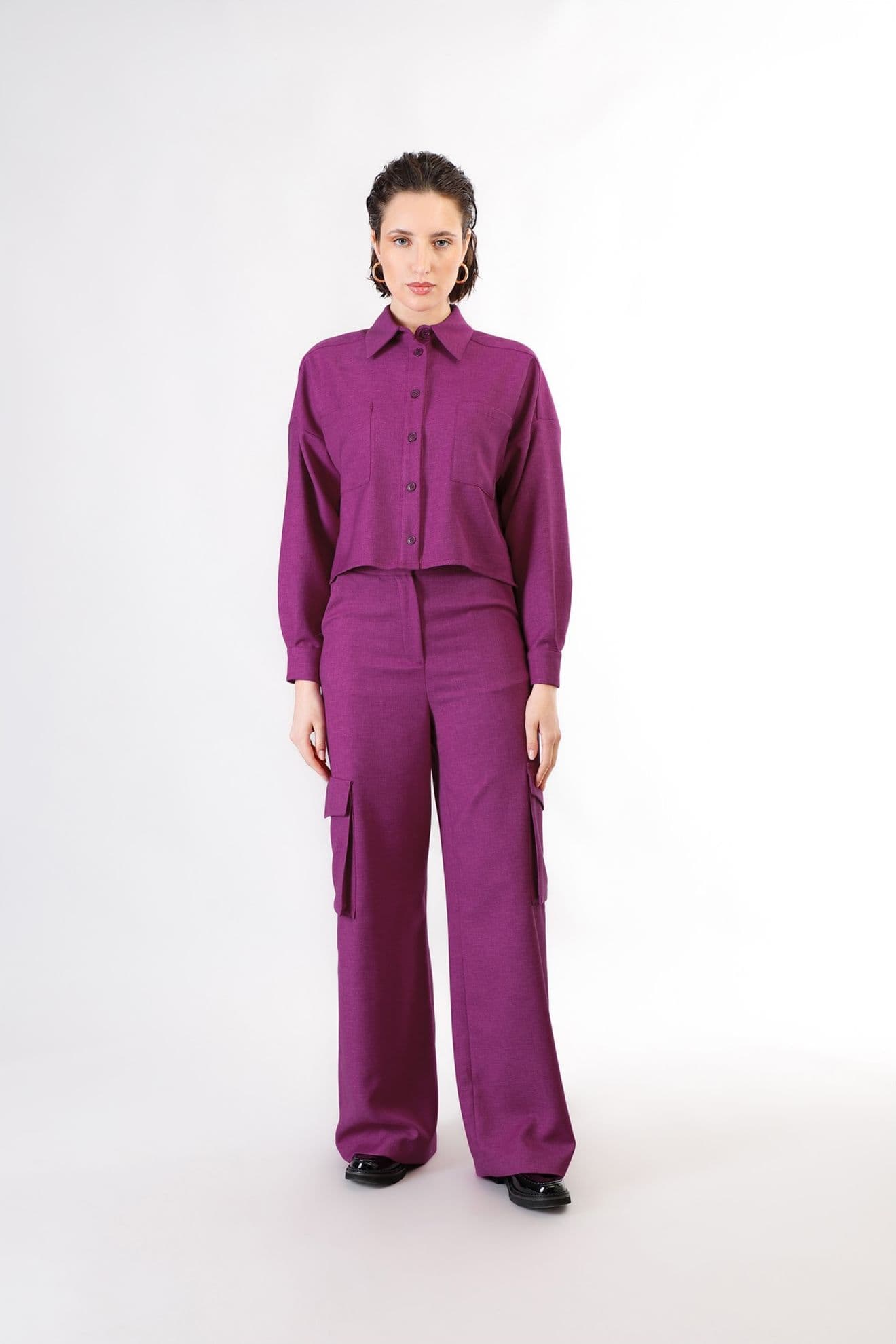 CAMICIA A SCATOLINA CON TASCHE A TOPPA in Camicie casual 3A Moda Mare Sport - Bellaria Igea Marina, commercioVirtuoso.it