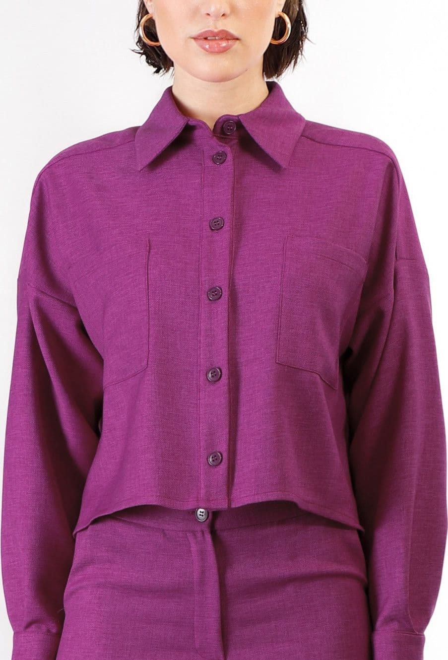CAMICIA A SCATOLINA CON TASCHE A TOPPA in Camicie casual 3A Moda Mare Sport - Bellaria Igea Marina, commercioVirtuoso.it