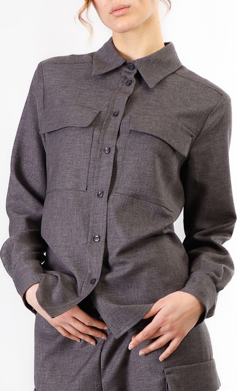 CAMICIA CON TASCHE A TOPPA in Camicie casual 3A Moda Mare Sport - Bellaria Igea Marina, commercioVirtuoso.it