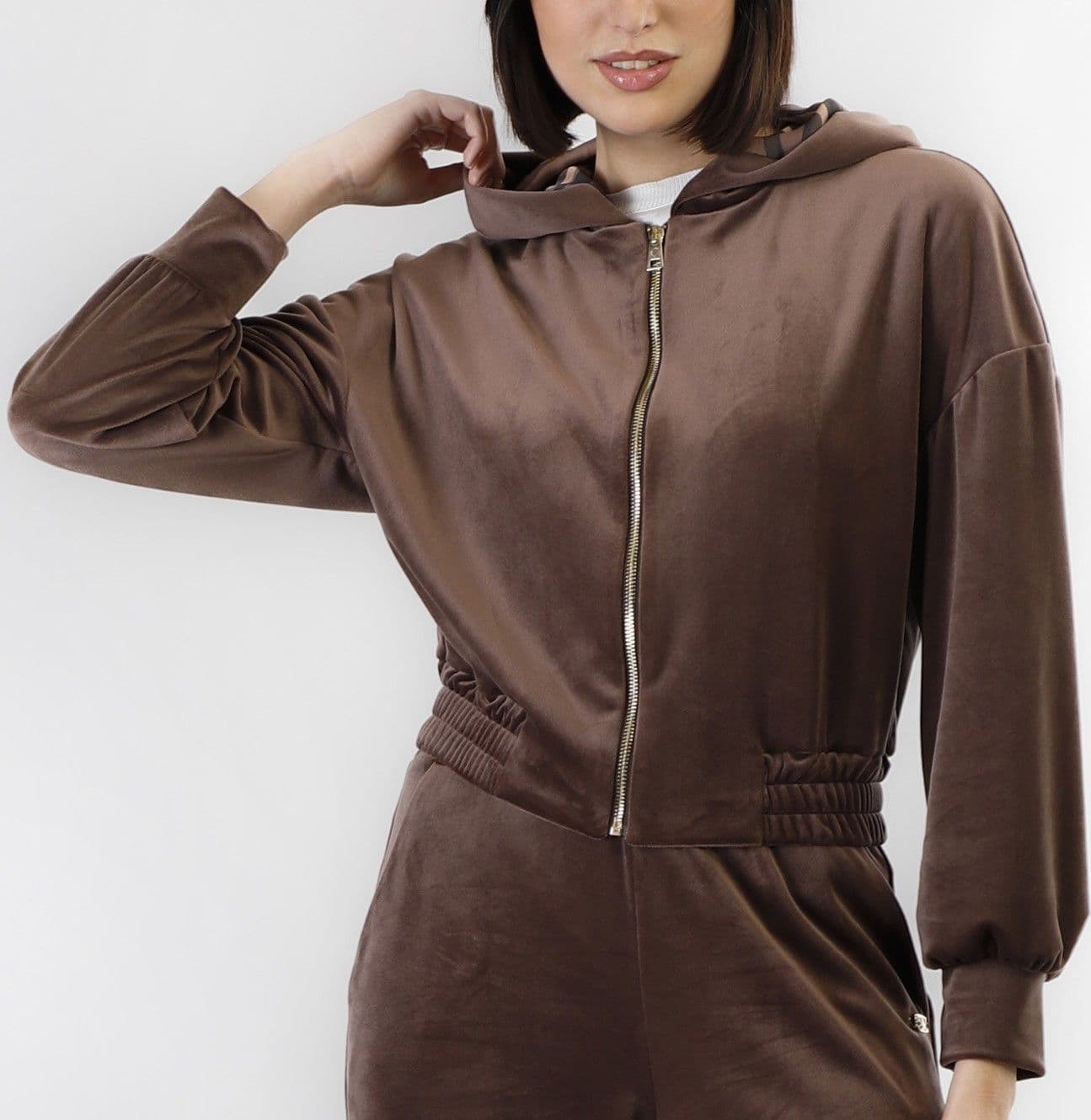 FELPA FULL ZIP IN CINIGLIA in Felpe senza cappuccio 3A Moda Mare Sport - Bellaria Igea Marina, commercioVirtuoso.it