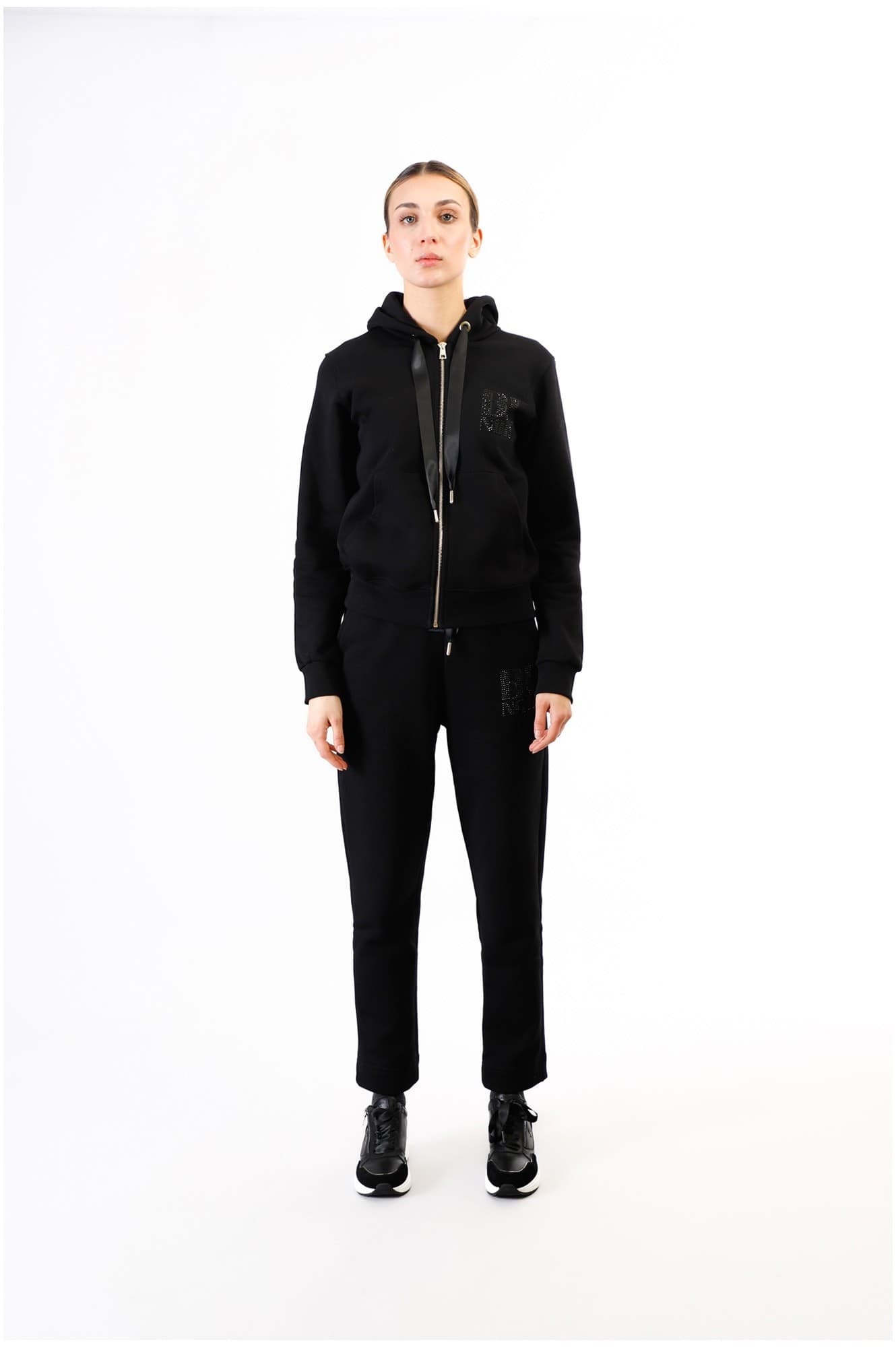 FELPA FULL ZIP CON LOGO