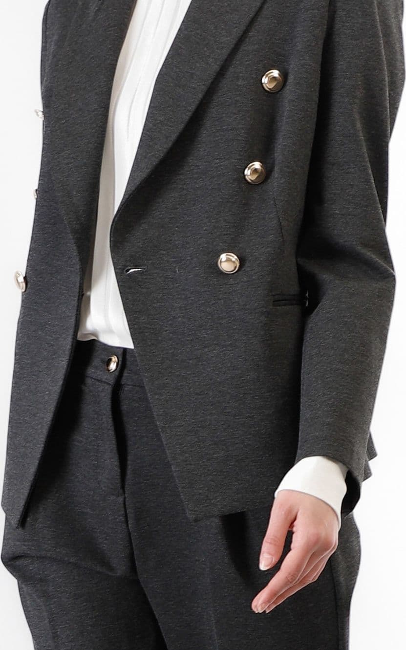 GIACCA DOPPIOPETTO ELASTICIZZATA in Giacche da abito e blazer 3A Moda Mare Sport - Bellaria Igea Marina, commercioVirtuoso.it