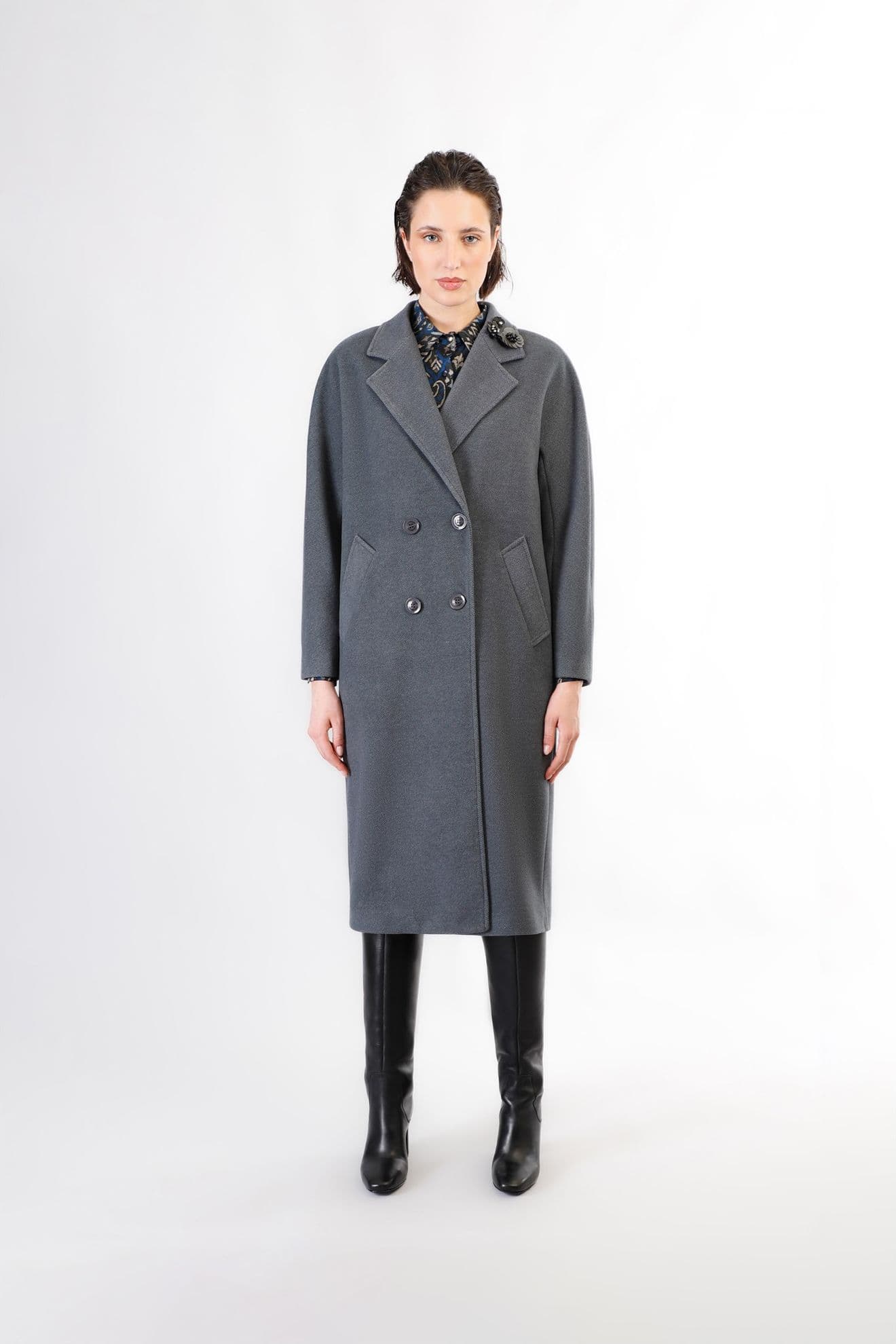 CAPPOTTO DOPPIOPETTO MANICA KIMONO in Cappotti 3A Moda Mare Sport - Bellaria Igea Marina, commercioVirtuoso.it